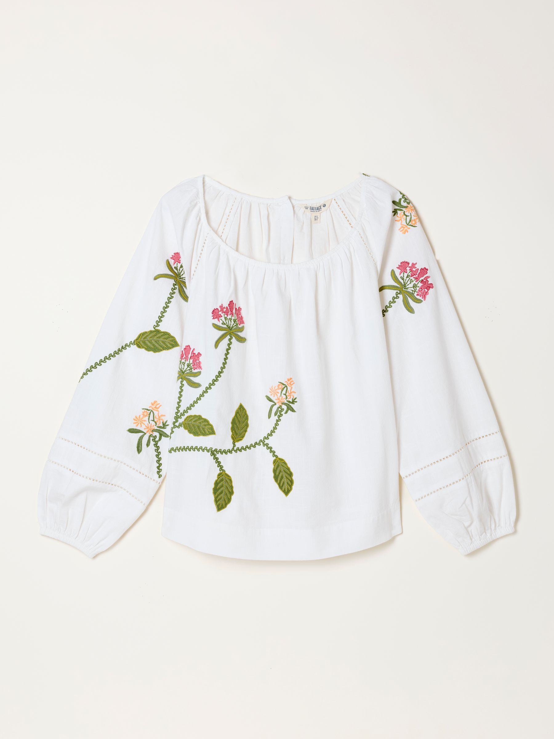 Dawn Ivory Regular Embroidered Blouse - Image 1 of 1