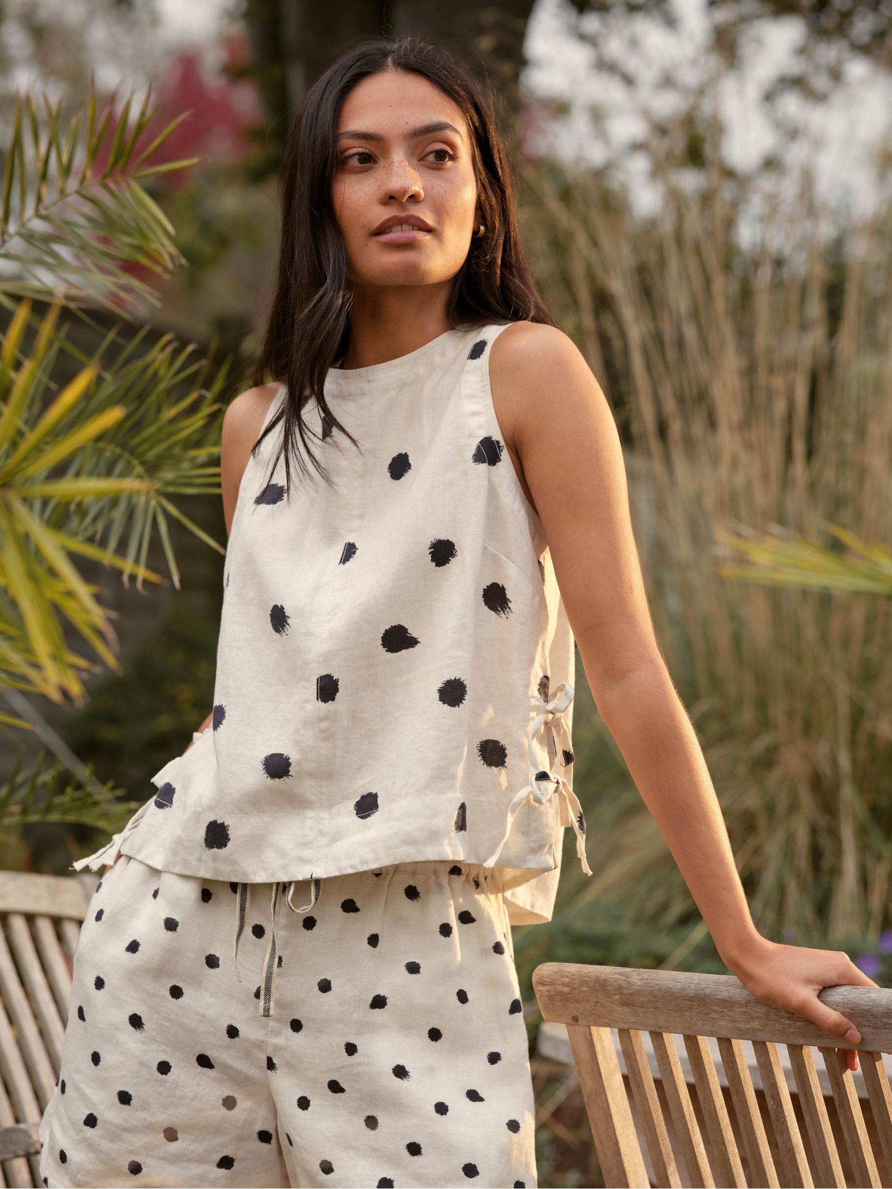 Darcy Ivory Spot Regular Blouse - Image 1 of 7