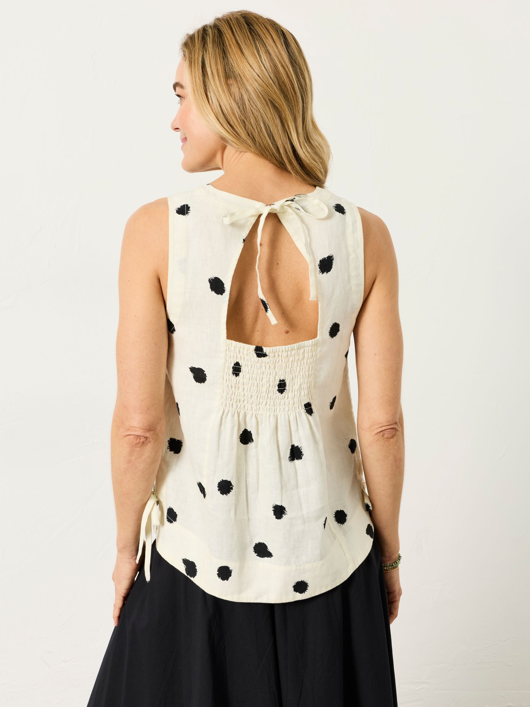 Darcy Ivory Spot Regular Blouse - Image 3 of 7