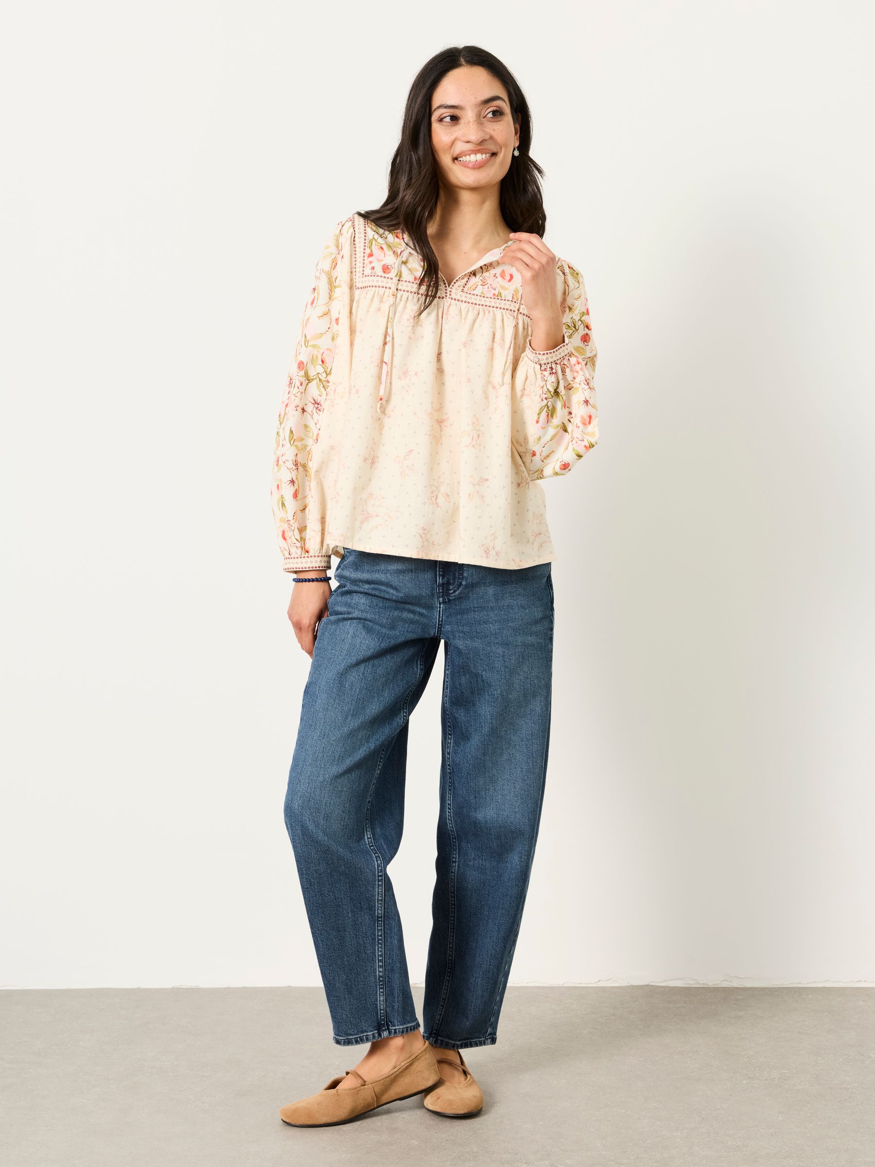 Tandy Multi Peaches Regular Blouse - Image 5 of 6
