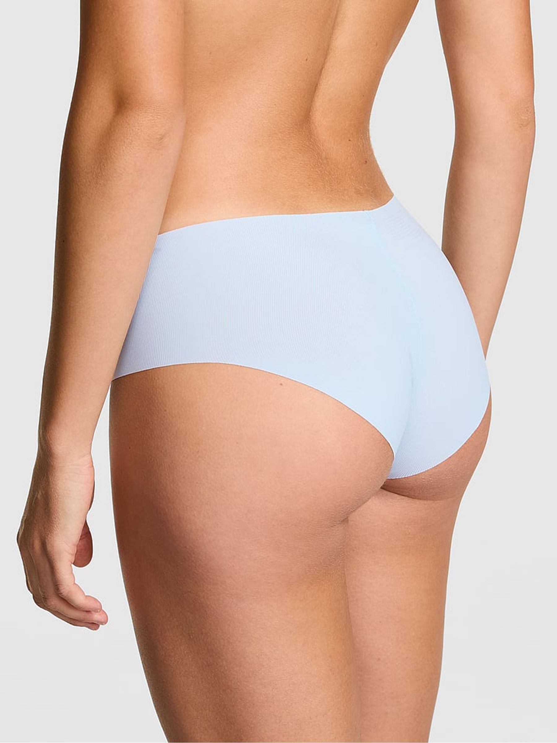 Icy Blue Hipster No Show Rib Knickers - Image 2 of 2