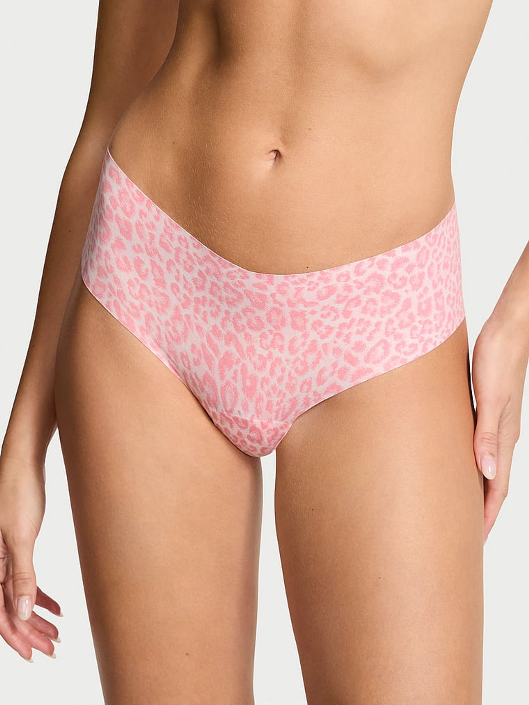 Pink Leopard Cheeky Print Knickers - Image 1 of 3
