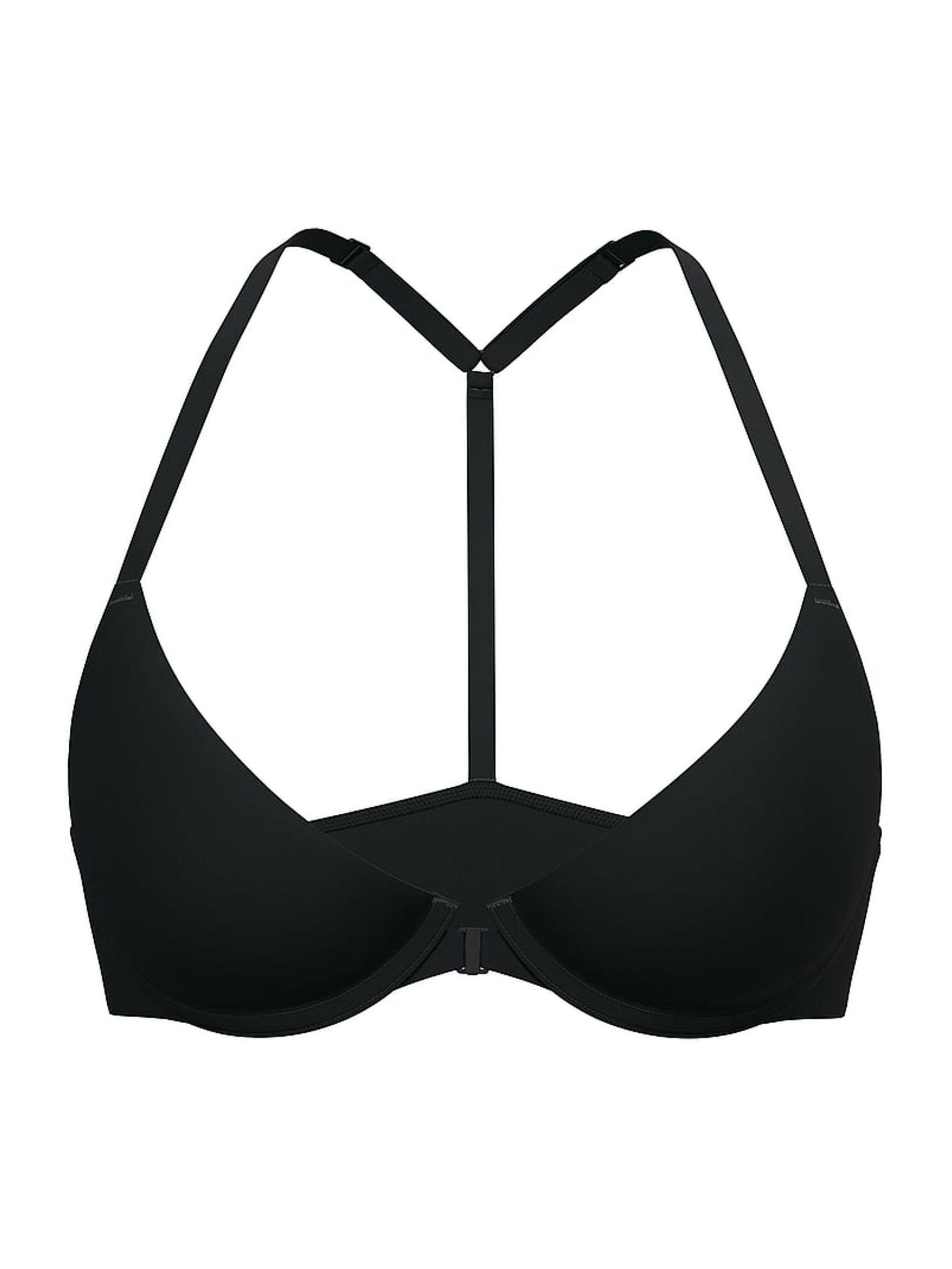 Black Push Up Front-Close Push Up Bra - Image 3 of 3