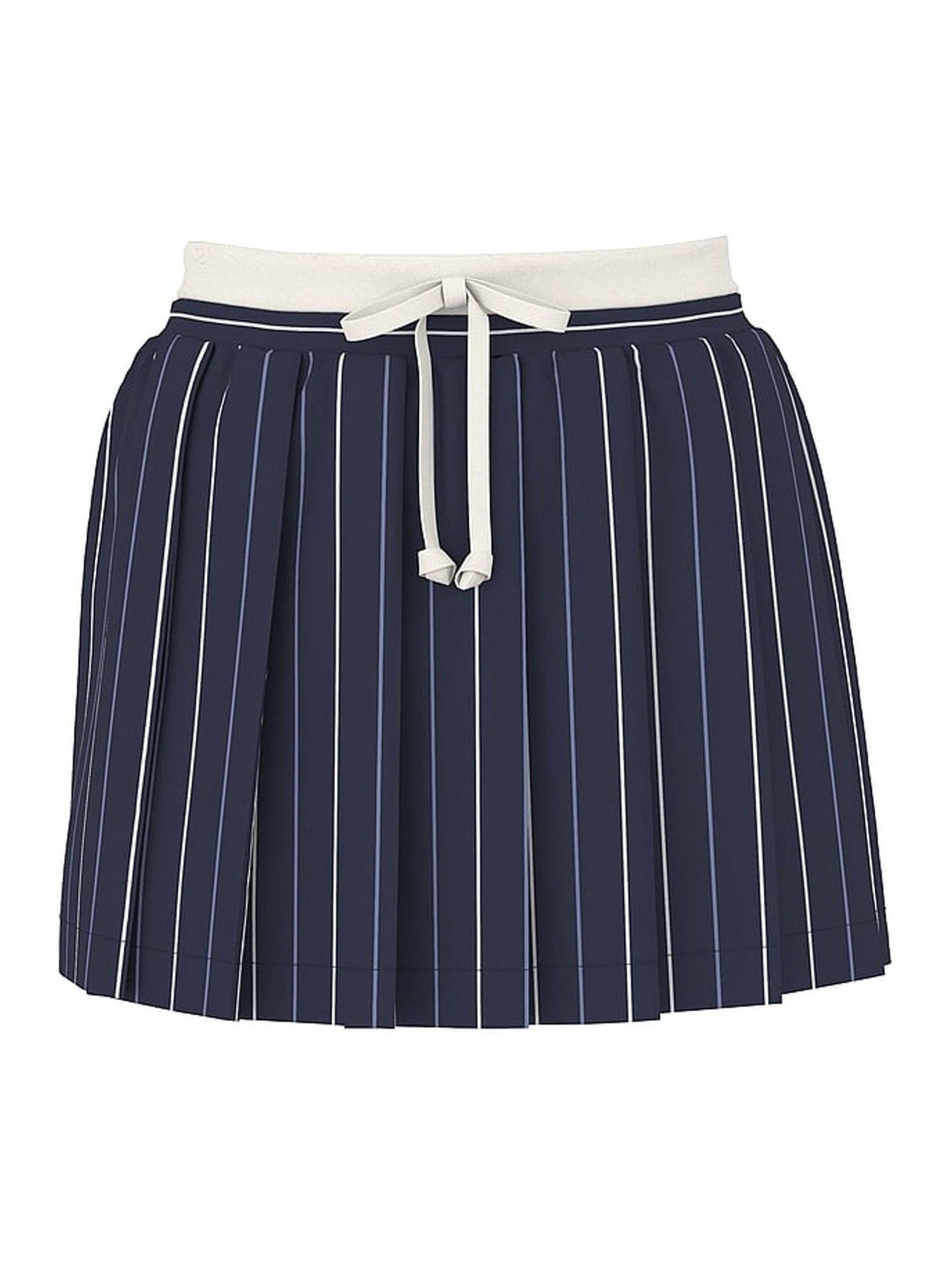 Noir Navy Blue Twill Skirt - Image 5 of 5