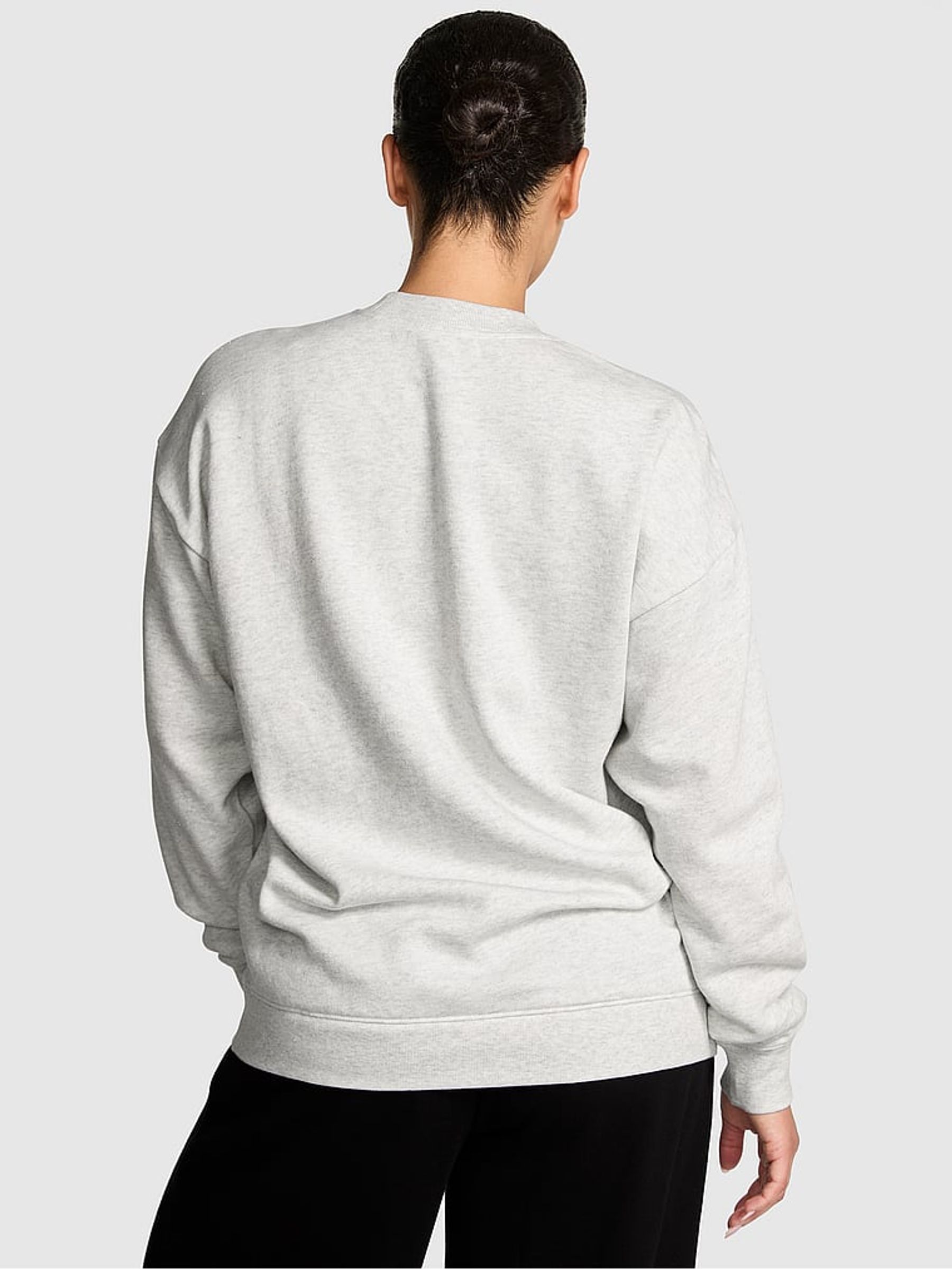 Heather Snow White Fleece Sweatshirt - Image 2 of 3