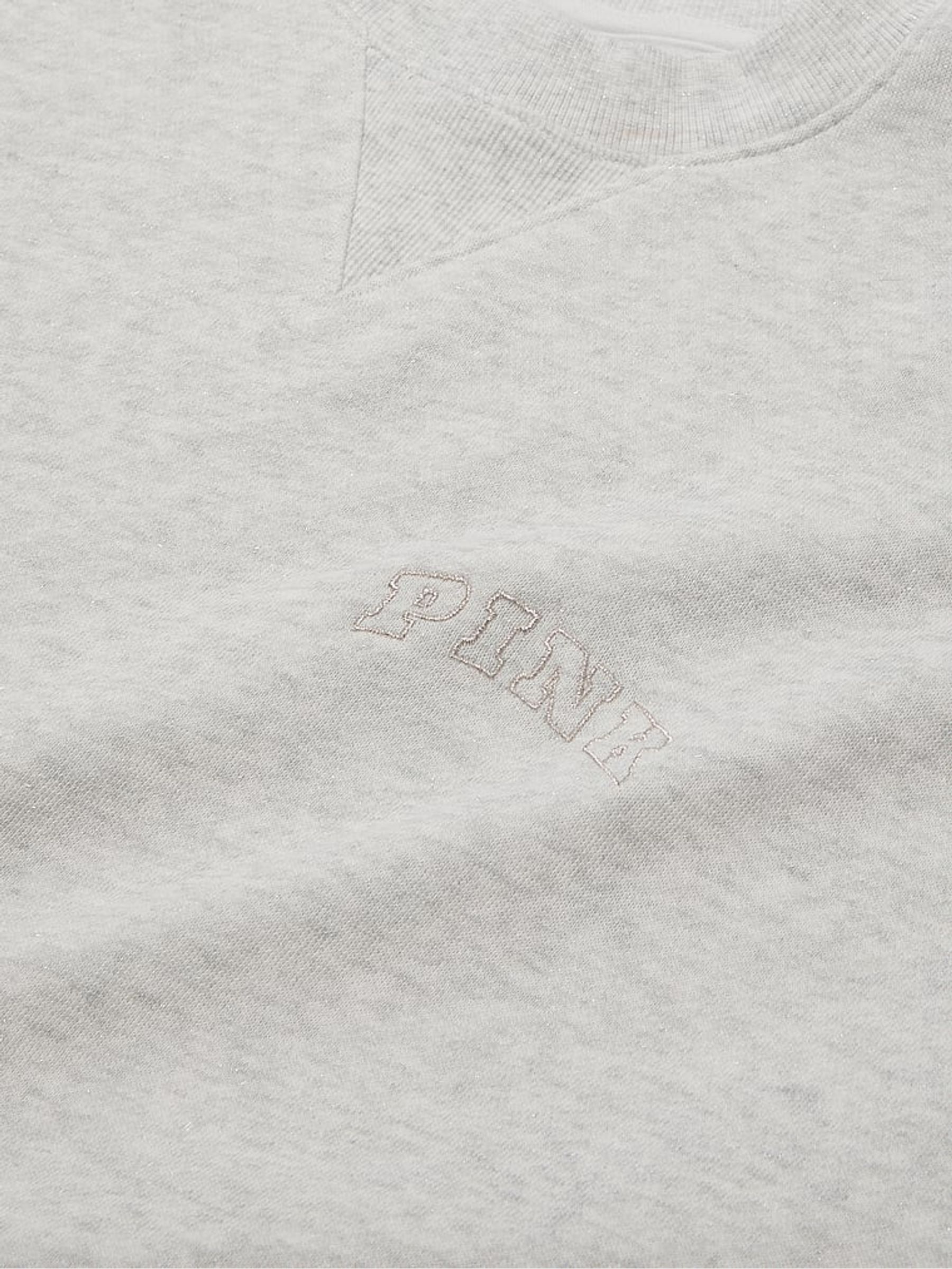 Heather Snow White Fleece Sweatshirt - Image 3 of 3