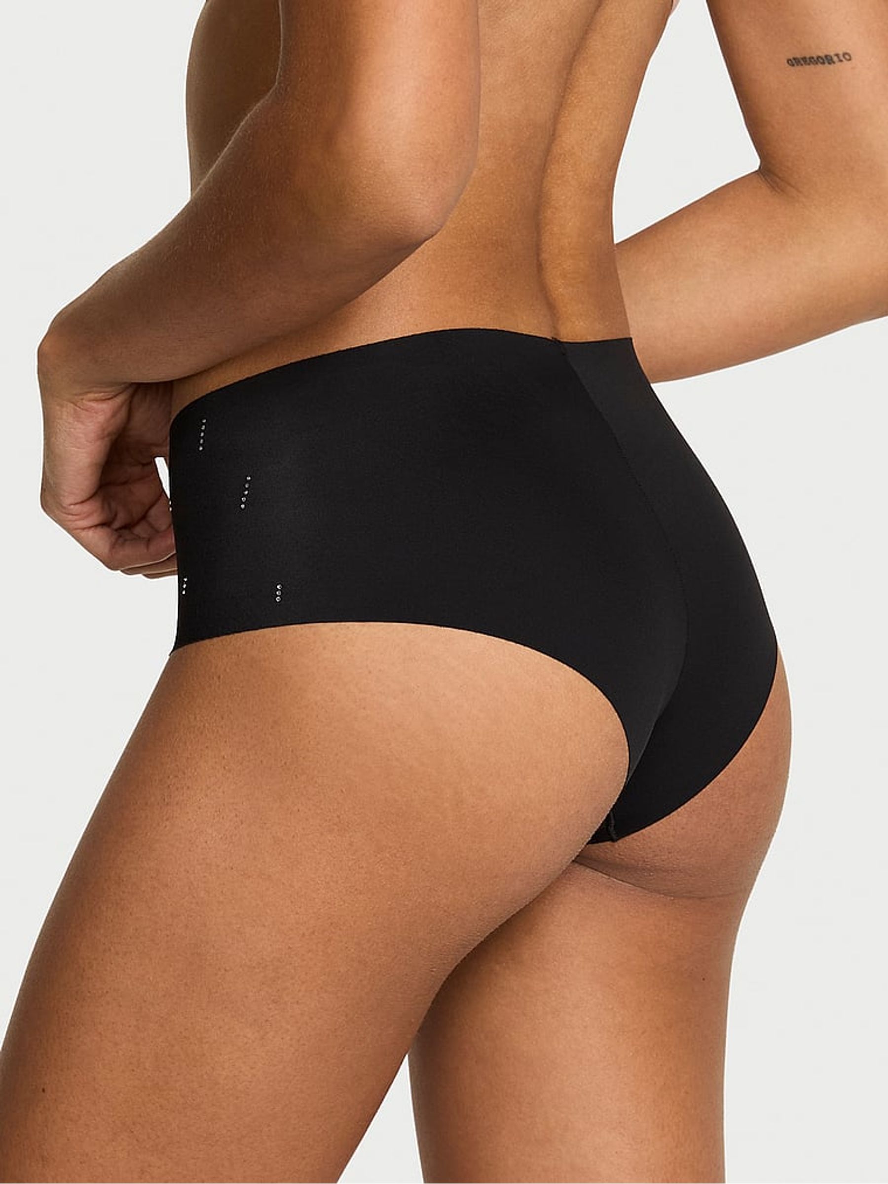Black Cheeky Sparkle Knickers - Image 2 of 2