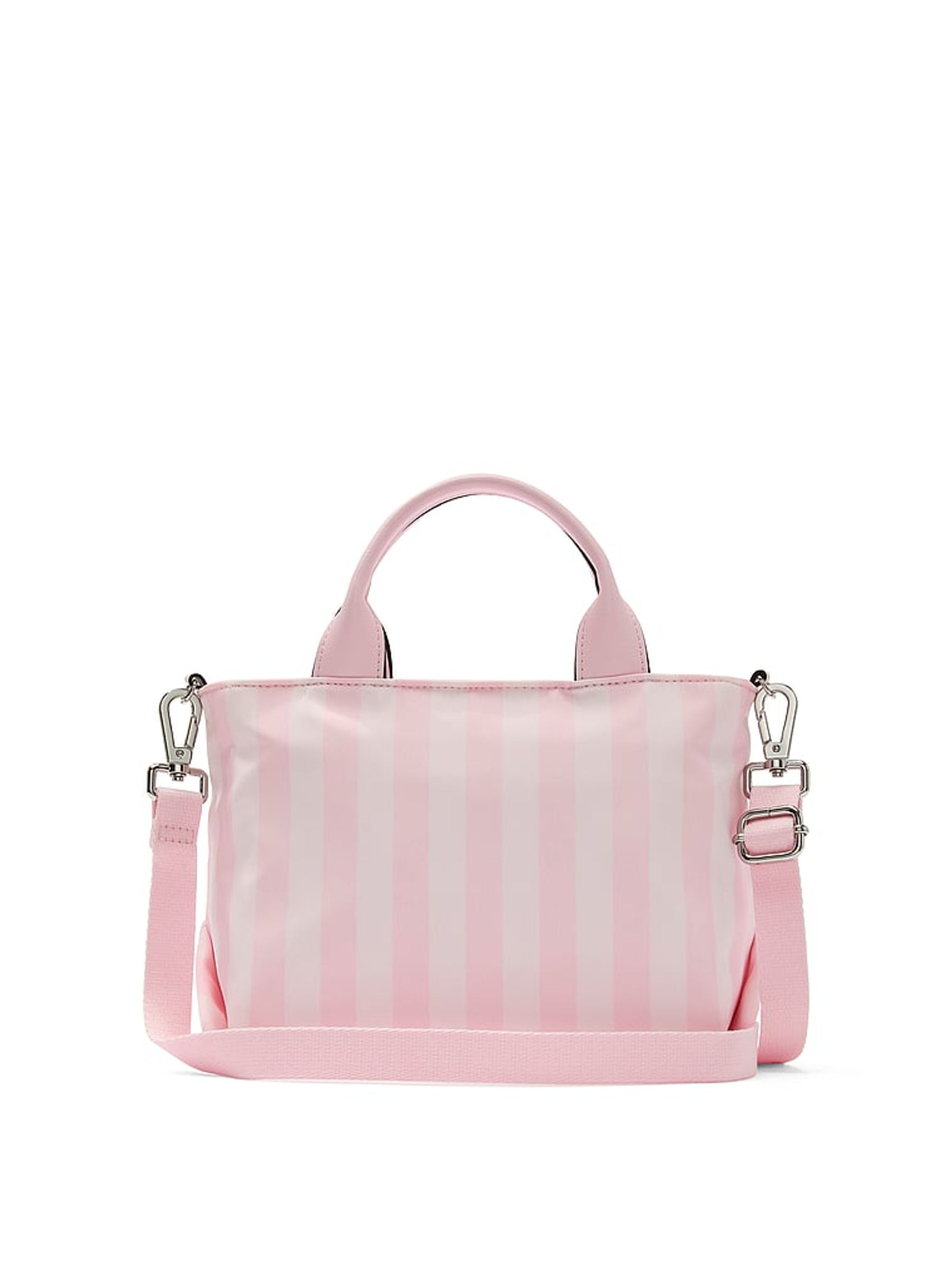 Iconic Stripe Pink Mini Tote Bag - Image 2 of 4 Iconic Stripe Pink Mini Tote Bag - Image 2 of 4