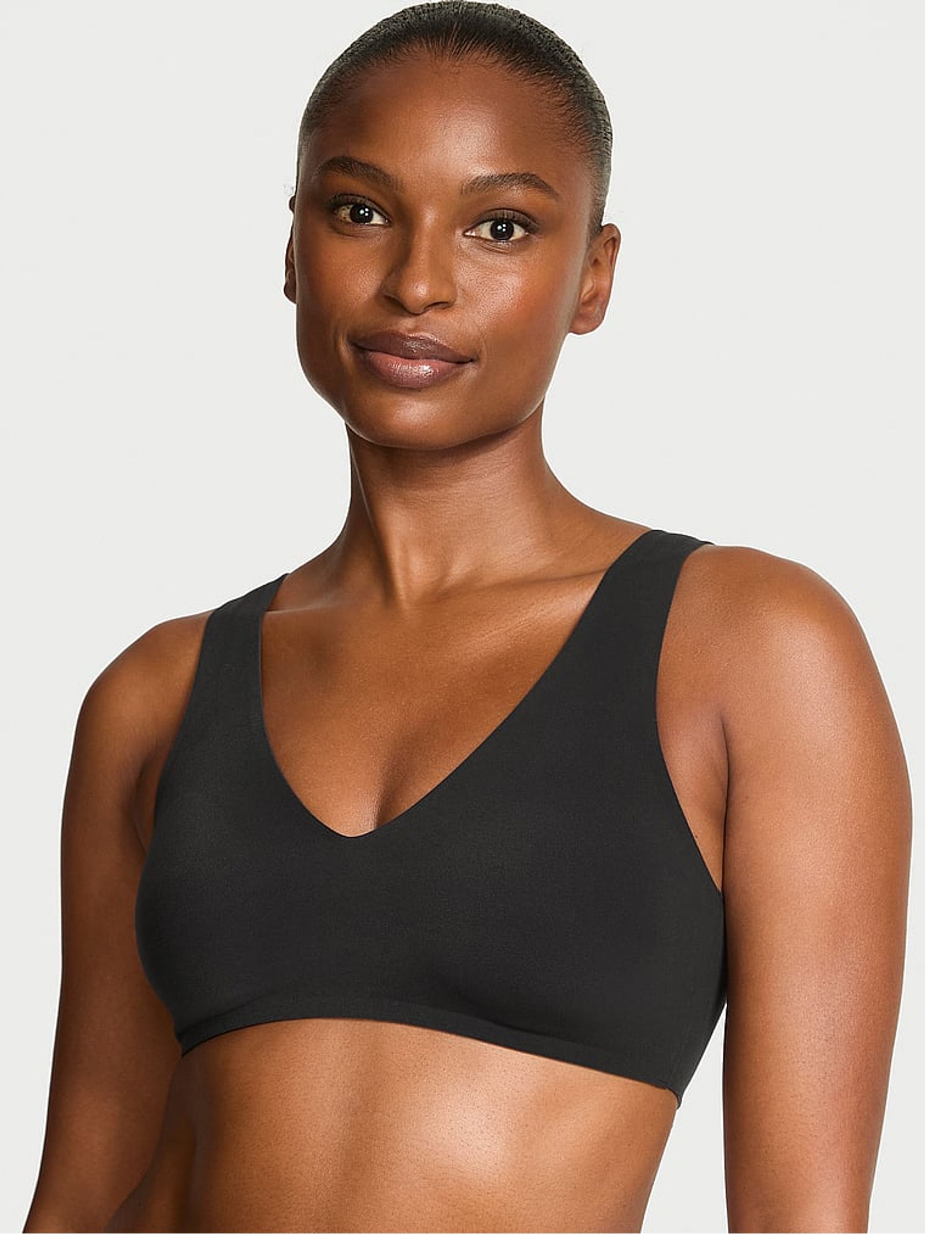 Black Non Wired Lightly Lined Slumber Bra - Image 1 of 2