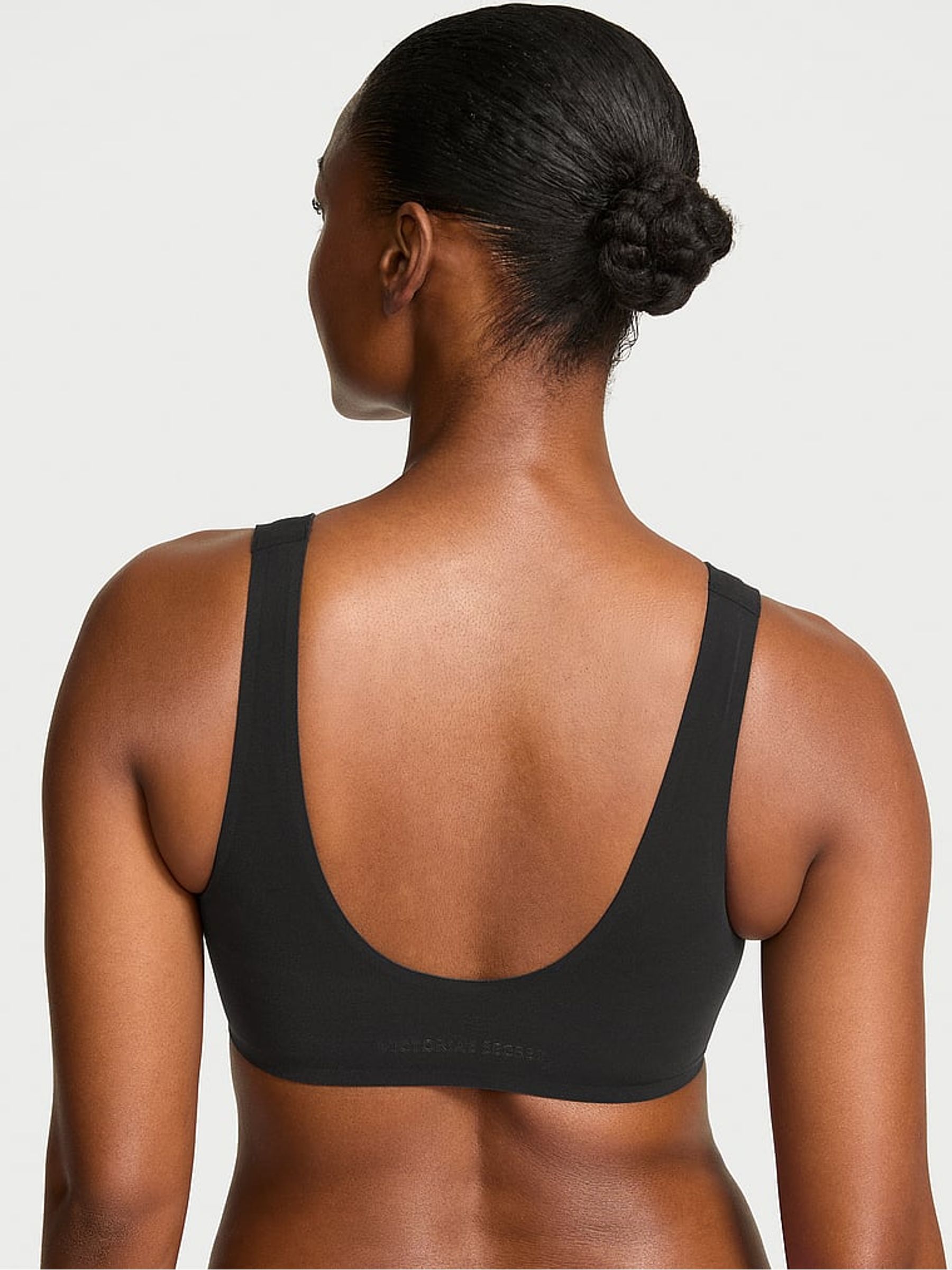 Black Non Wired Lightly Lined Slumber Bra - Image 2 of 2