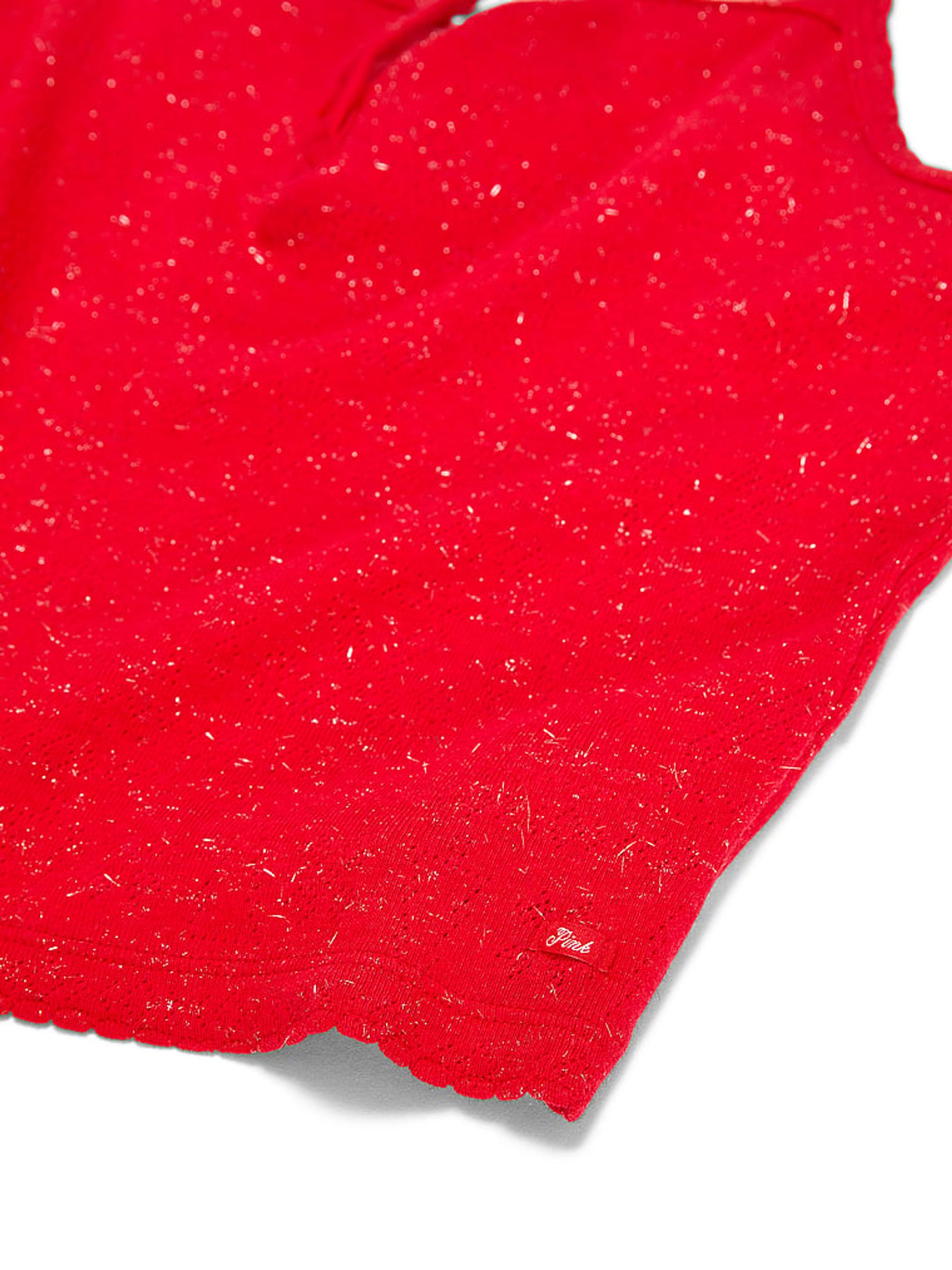 Heather Christmas Red Pyjama Cami Top - Image 3 of 3