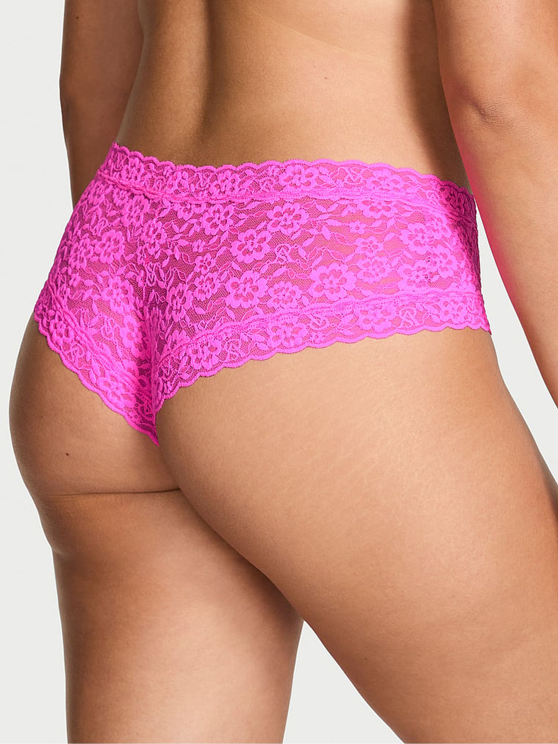 Neon Princess Pink Cheeky Knickers - Image 2 of 2
