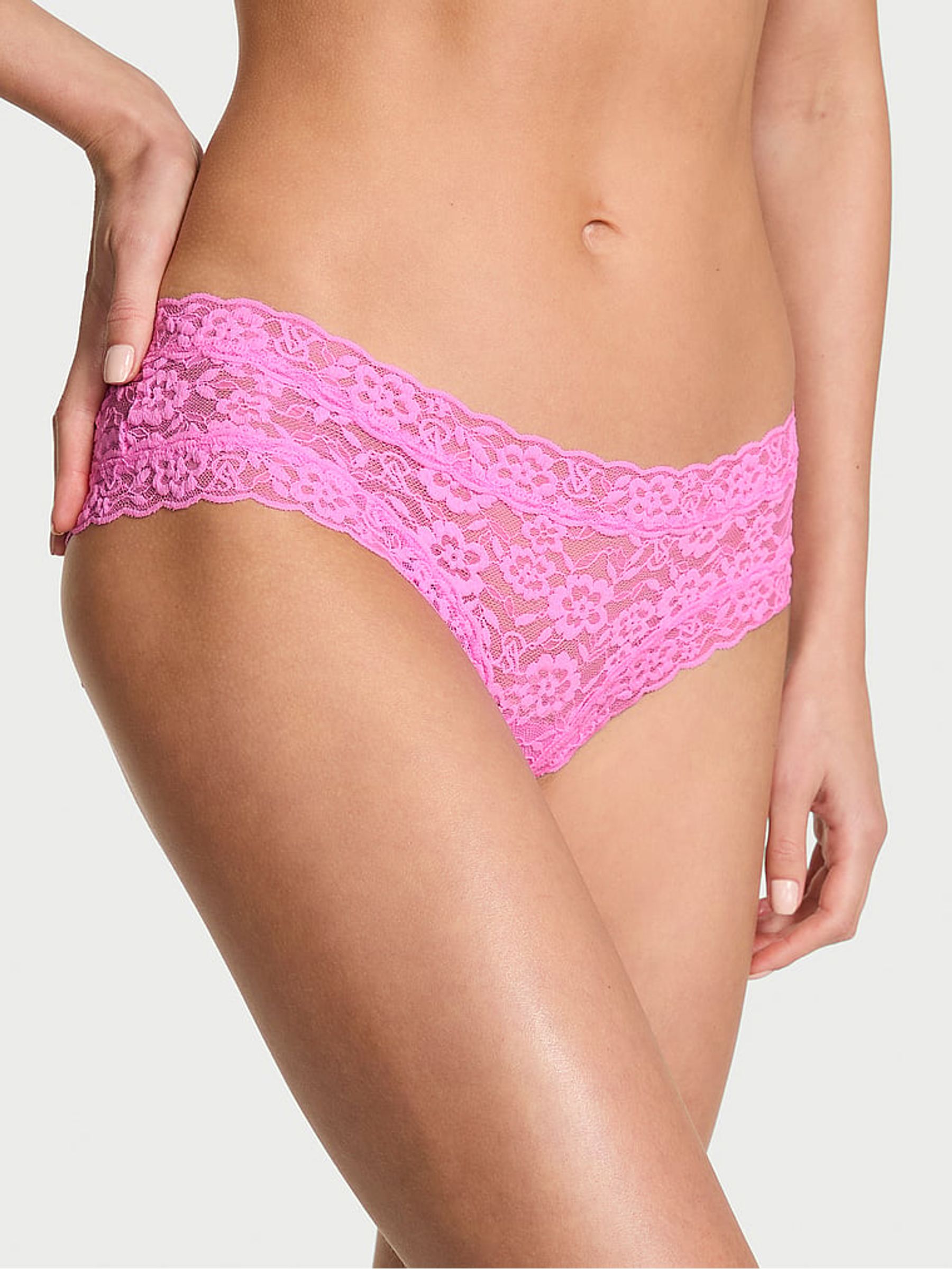 Neon Bubble Pink Cheeky Knickers - Image 1 of 2