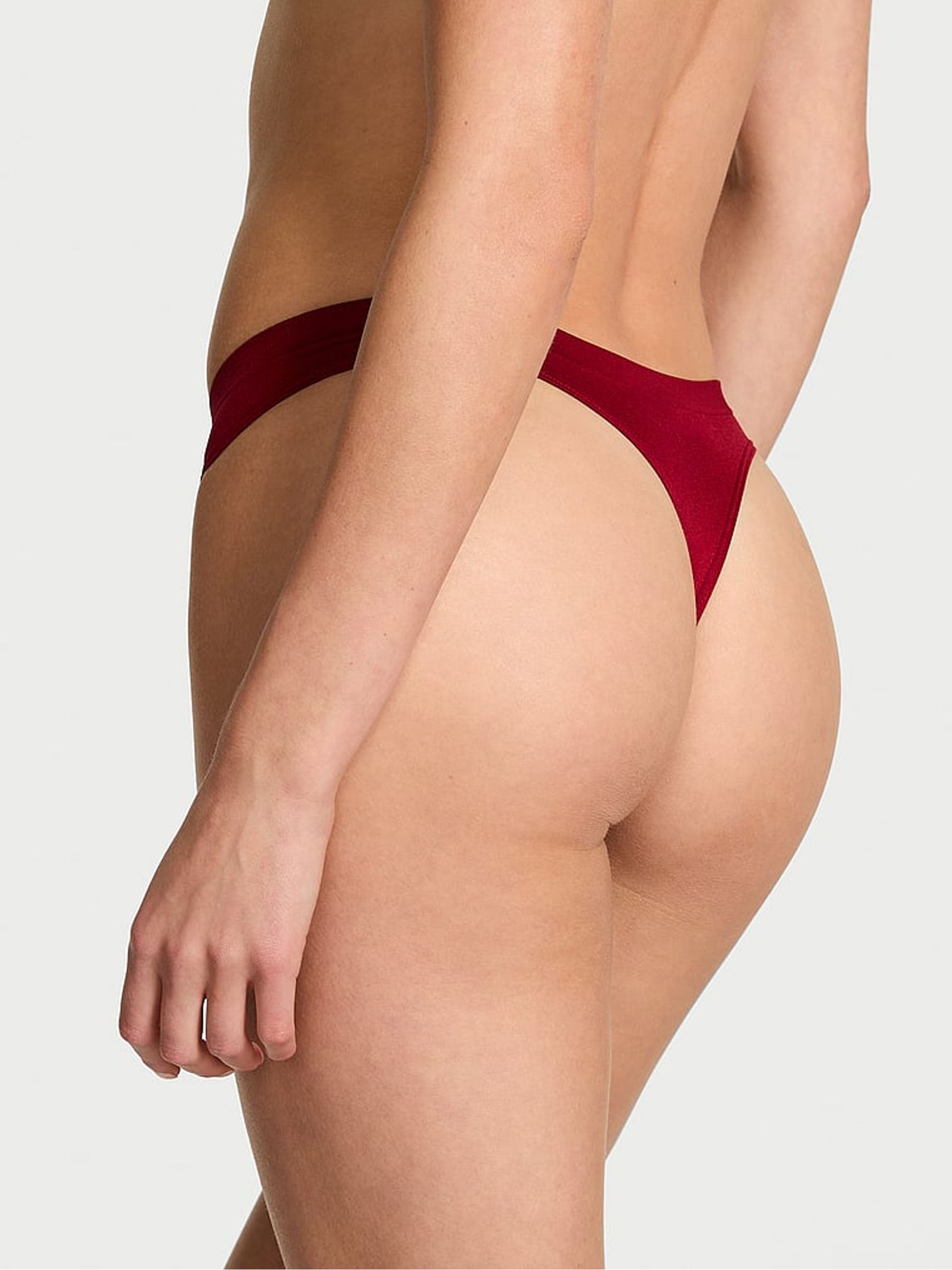 Red Lacquer Thong Shine Knickers - Image 2 of 2 Red Lacquer Thong Shine Knickers - Image 2 of 2