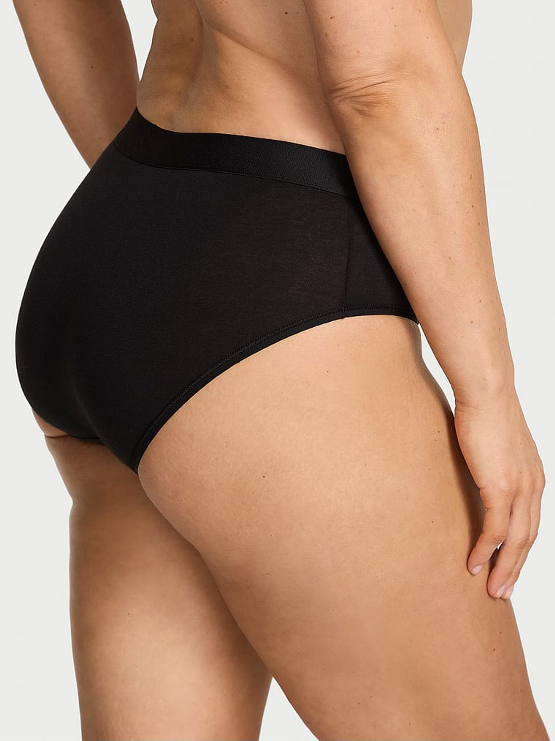 Black Hipster Logo Shine Patch Knickers - Image 2 of 2