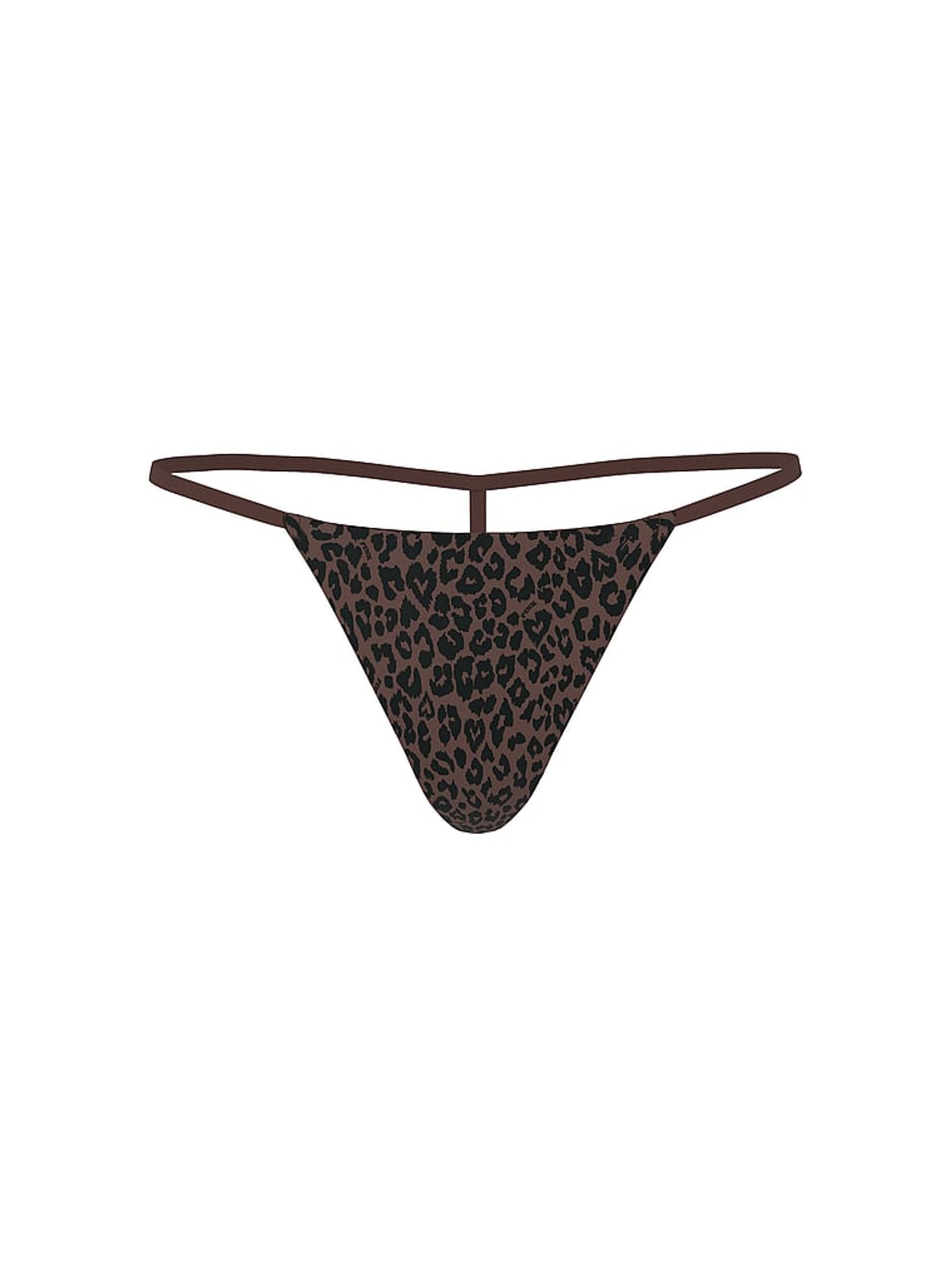 Brown Leopard G-String No Show Knickers - Image 3 of 3