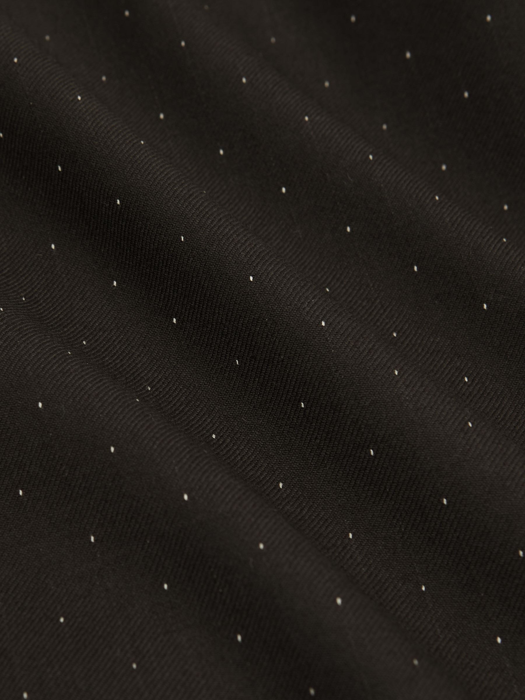 Single-Breasted Polka-Dot Blazer Classic-Fit Wool-Blend in Brown - Image 11 of 11