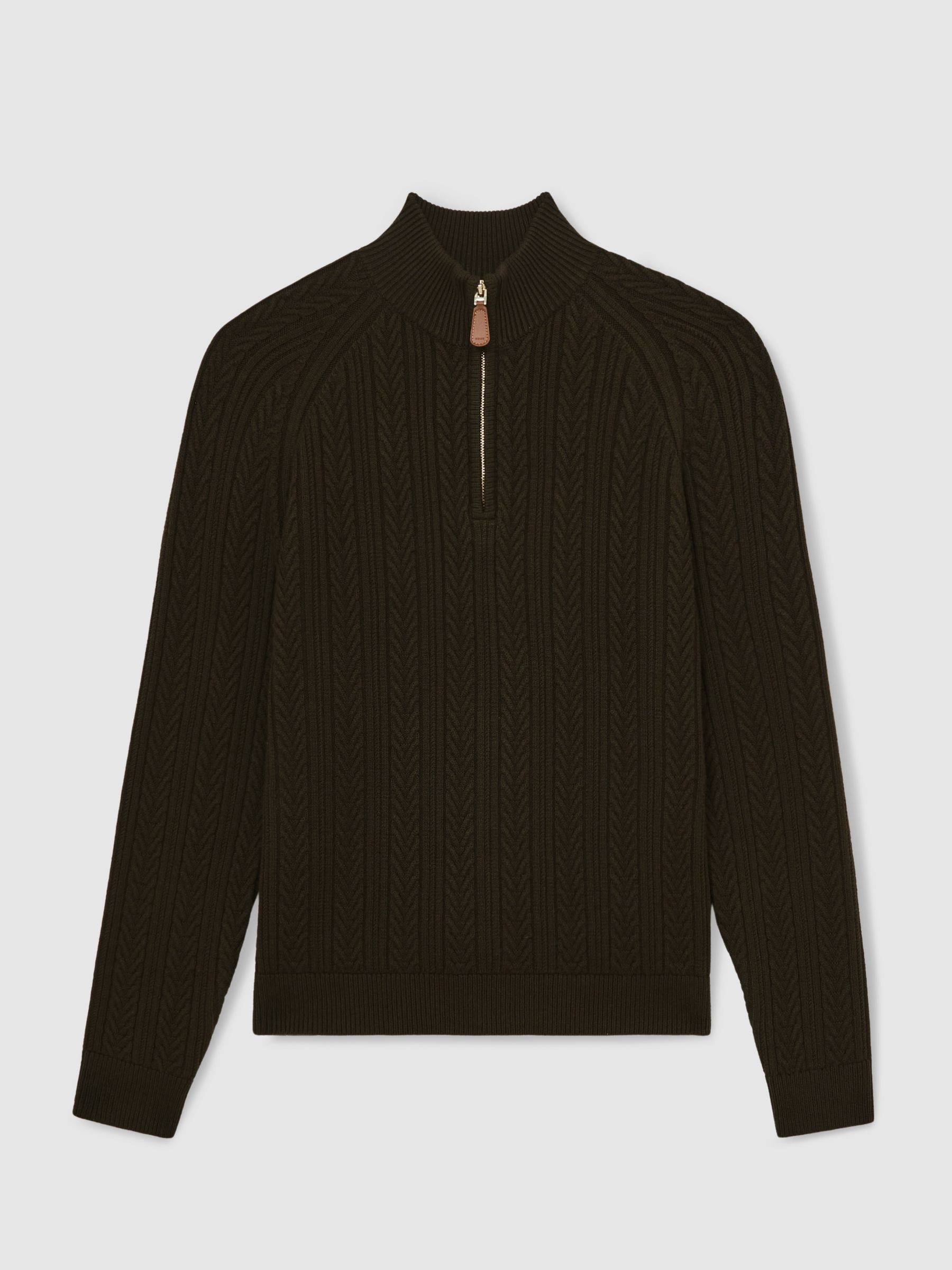 Jumper in Dark Olive Green - Image 2 of 7