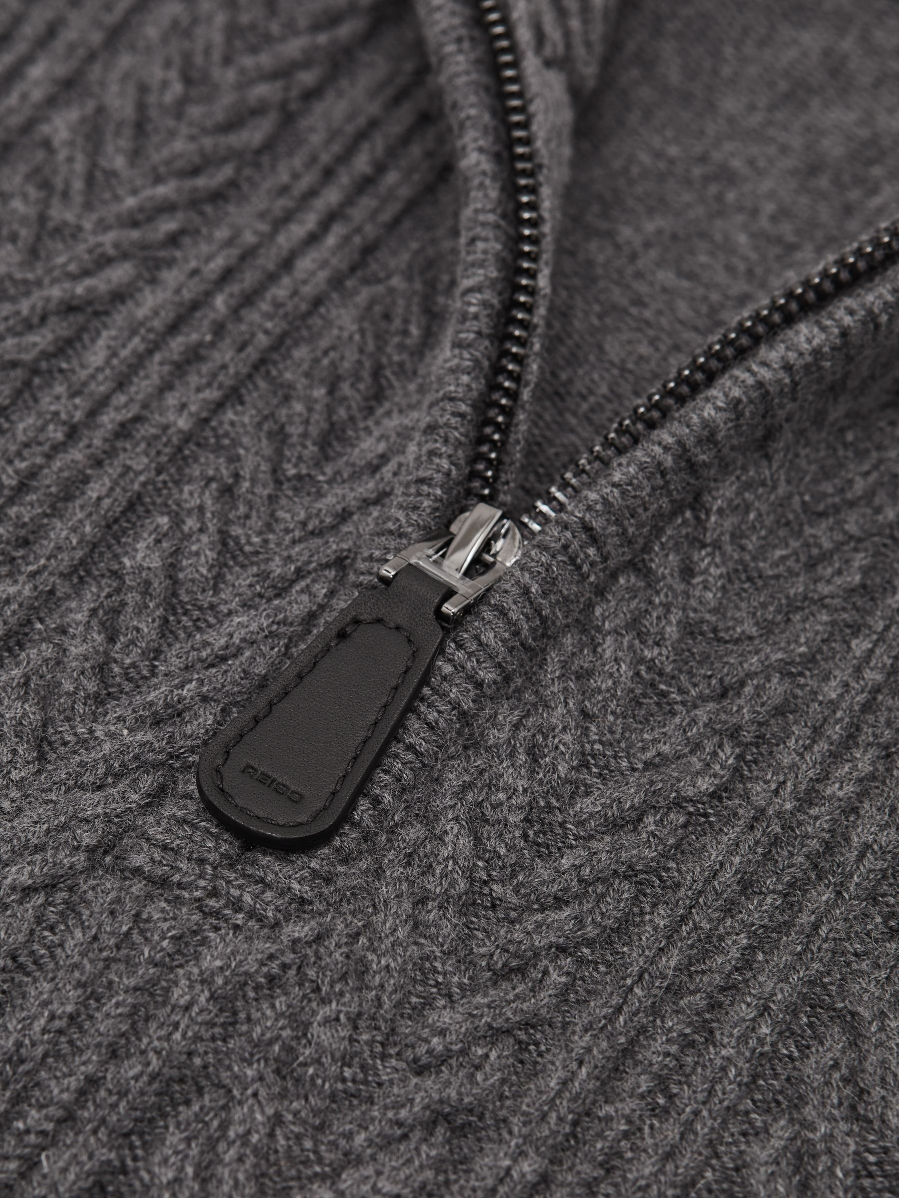 Jumper in Mid Grey Melange - Image 7 of 7