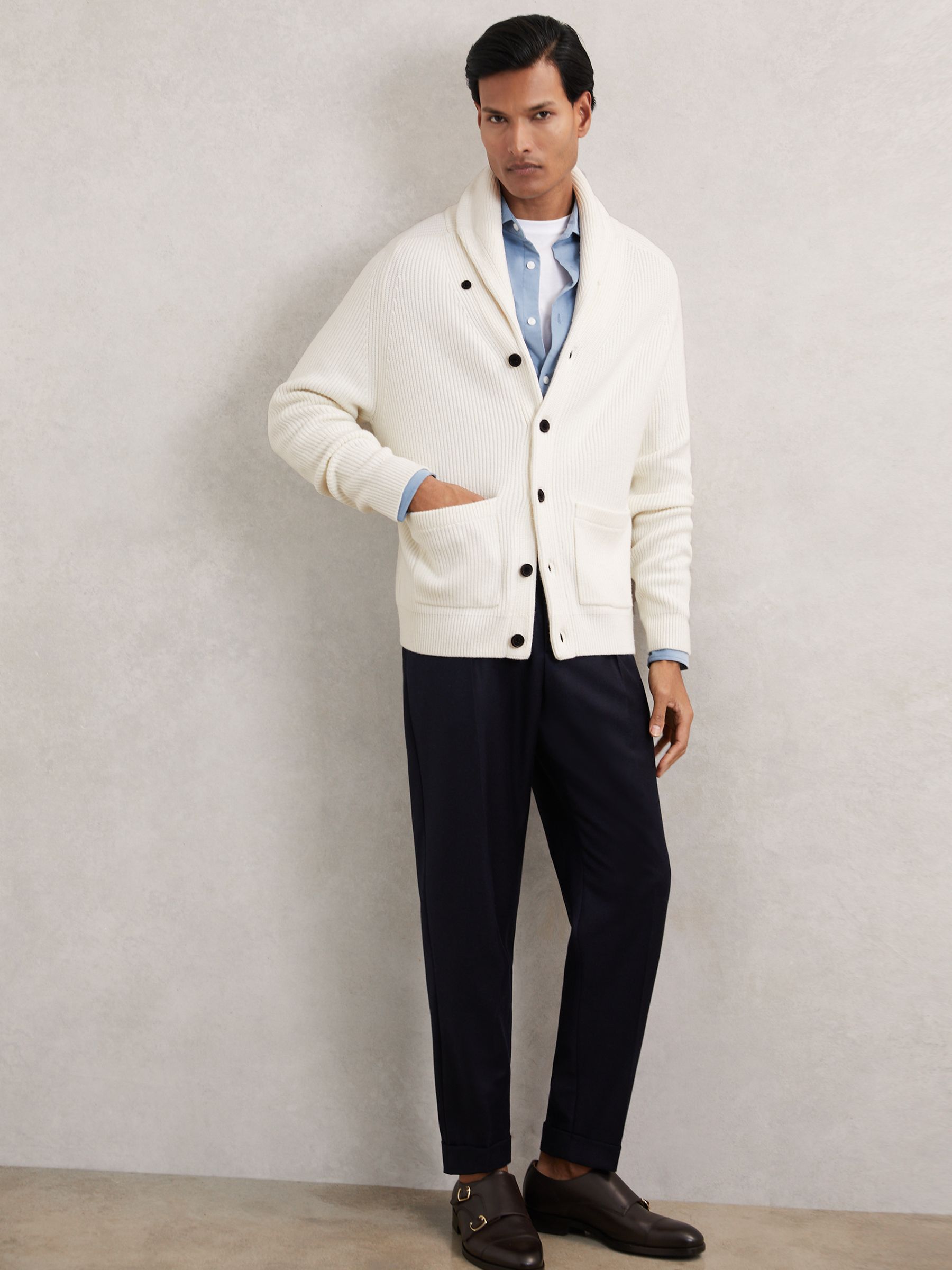 sachin and babi light blue dress White Wool Dress