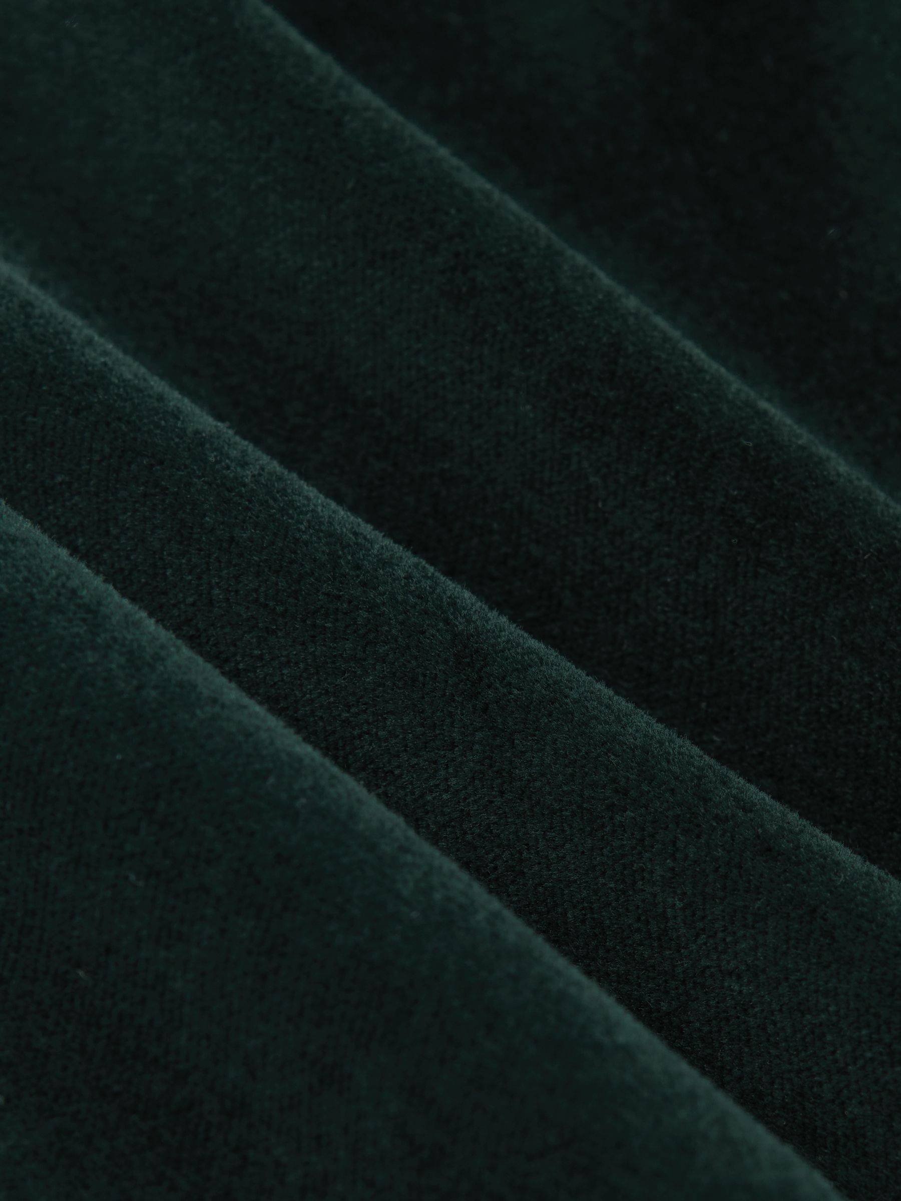Single-Breasted Velvet Blazer Tailored-Fit in Emerald Green - image 2