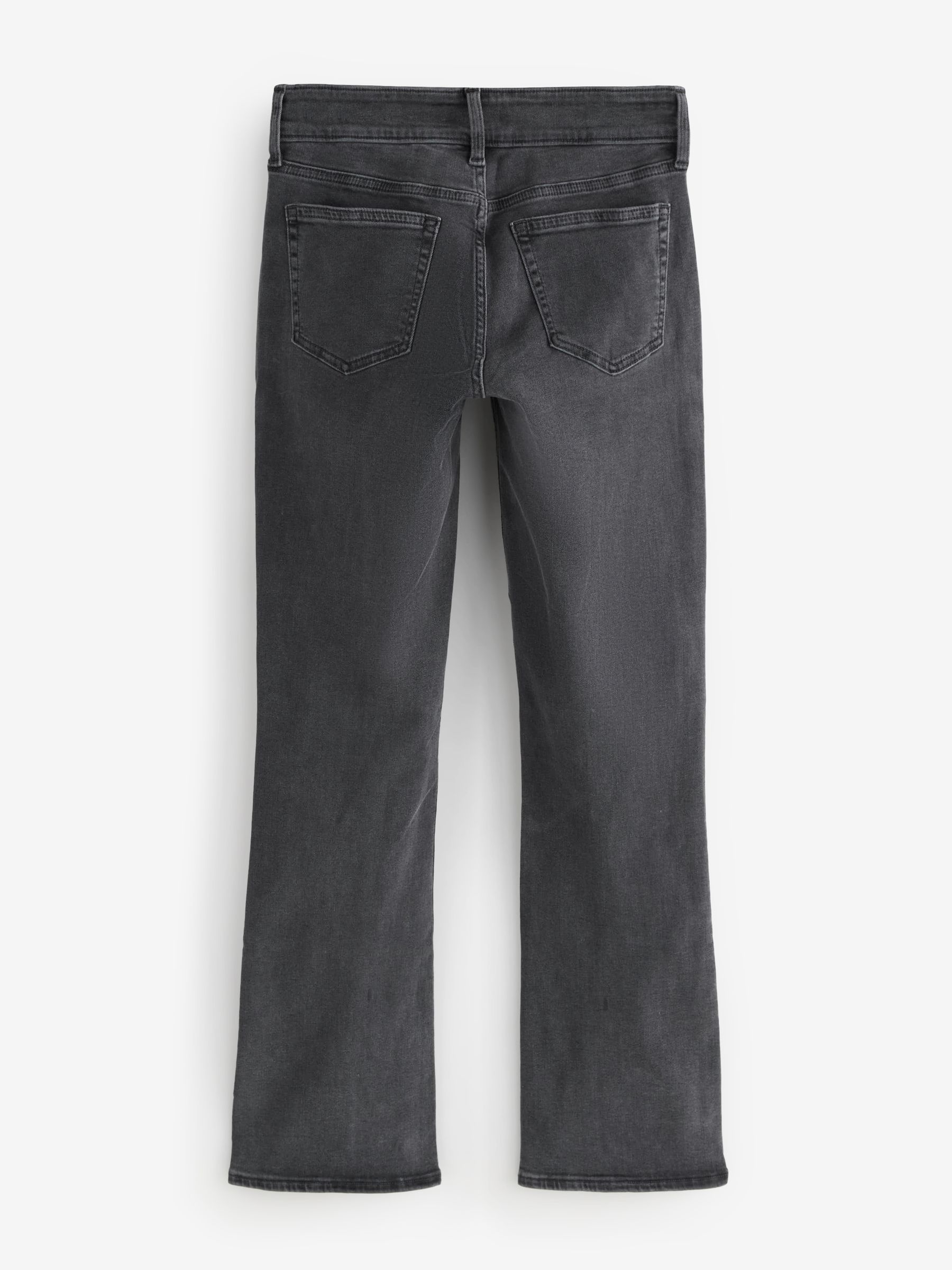 Black High Rise 70s Flare Jeans - Image 2 of 3