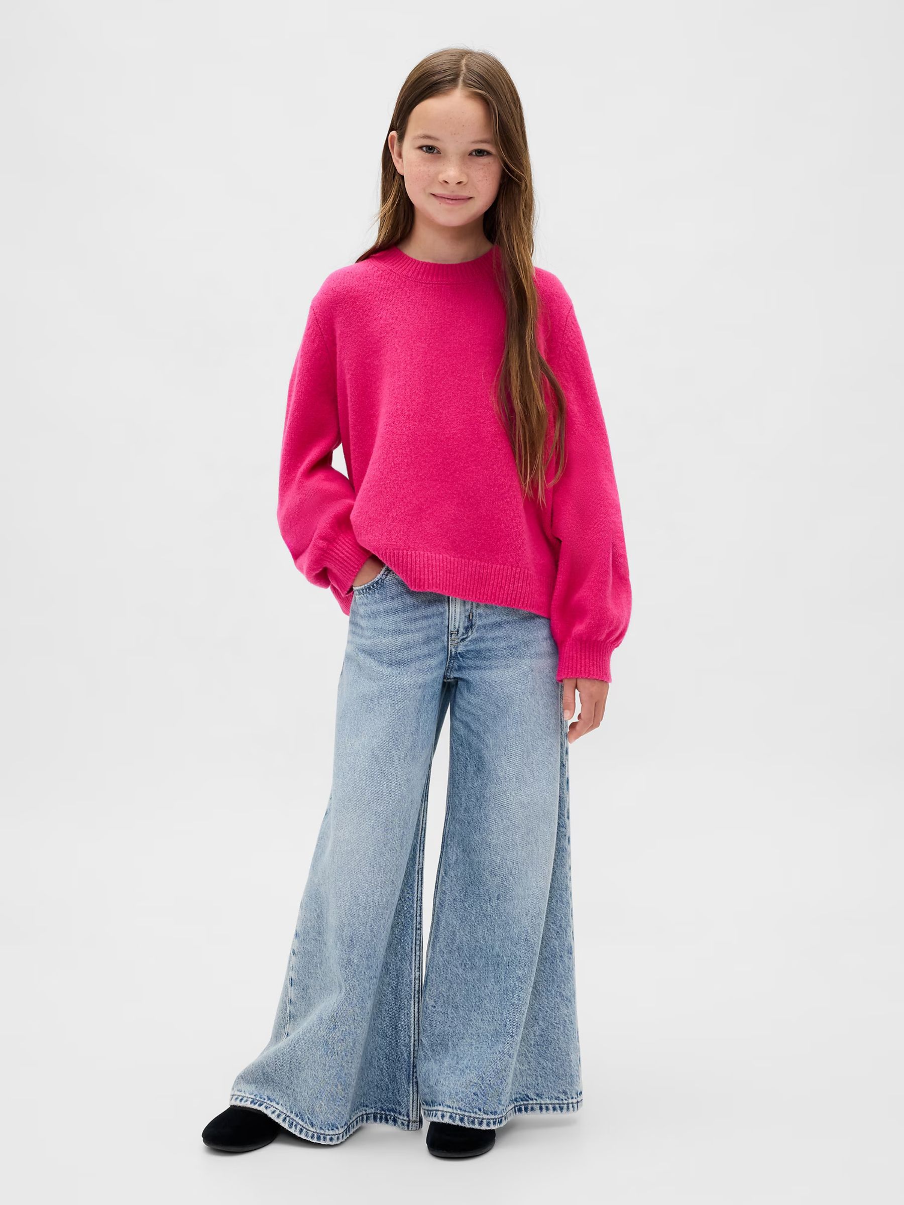 Pink CashSoft Crew Neck Jumper - Image 3 of 5