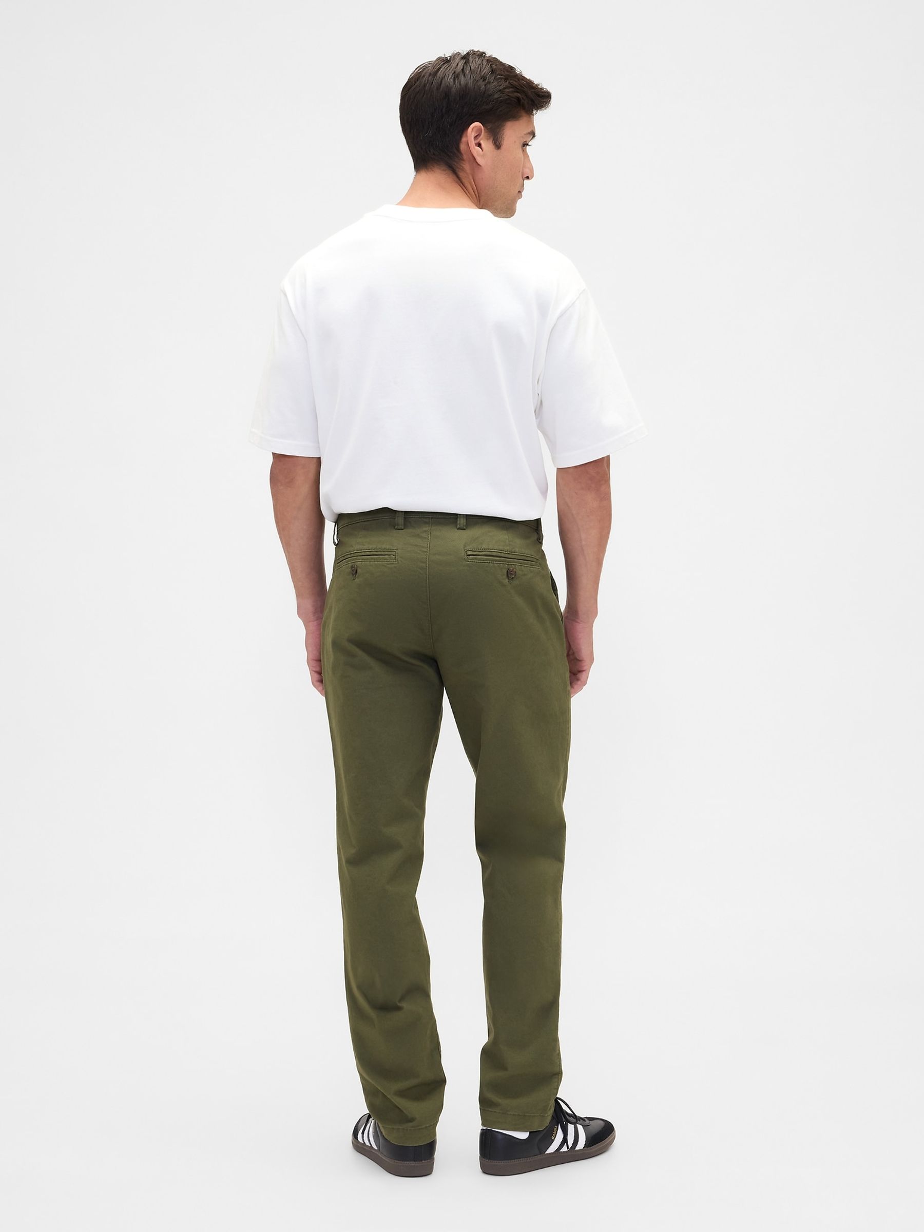 Green Slim Fit Chinos - Image 2 of 6