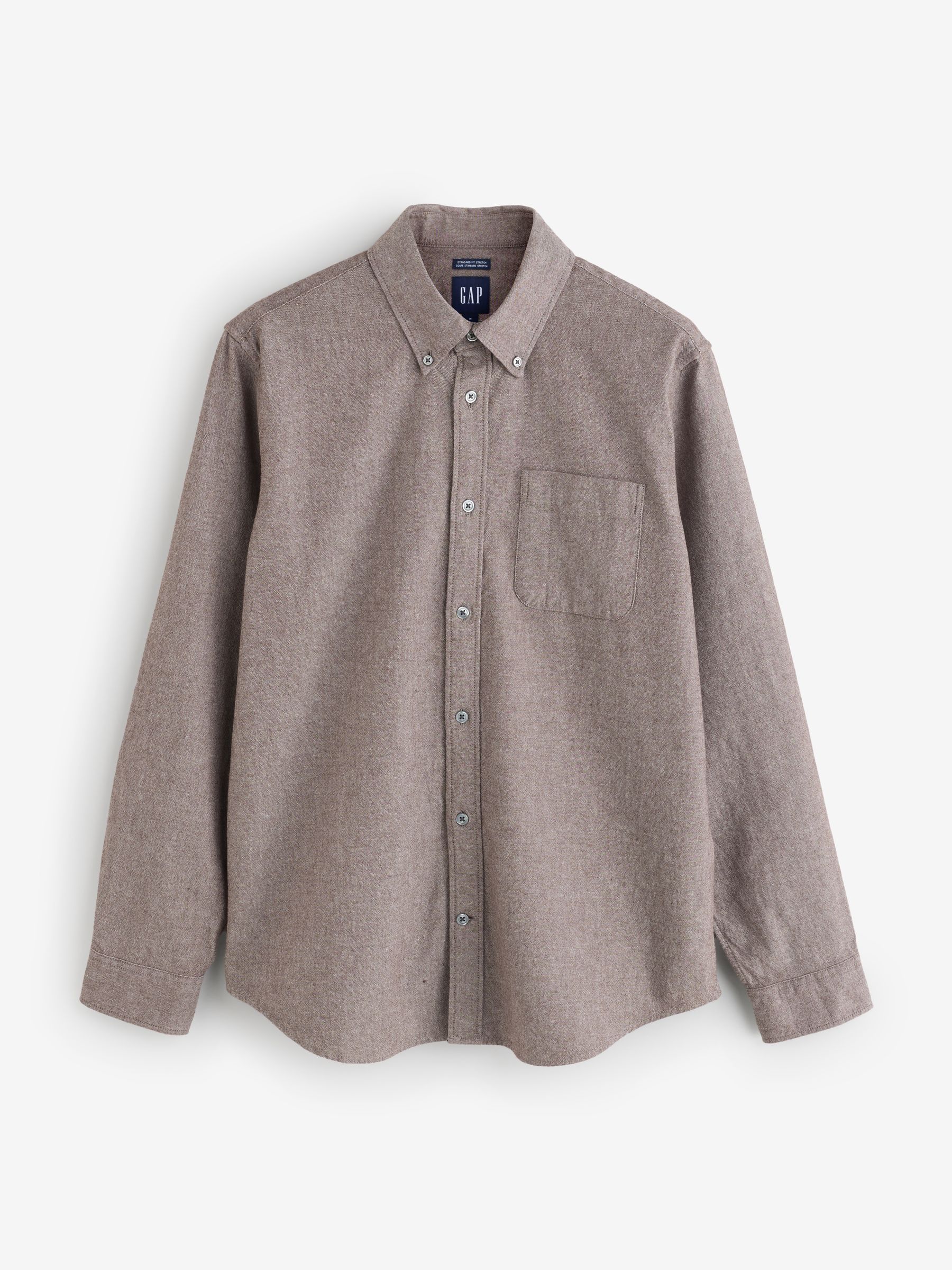 Brown Oxford Shirt - Image 1 of 4
