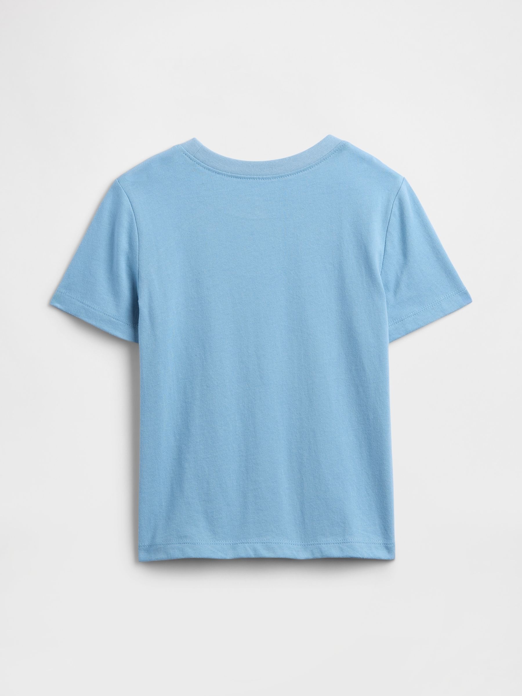 Blue Logo Crew Neck Short Sleeve T-Shirt (6mths-5yrs) - Image 2 of 3