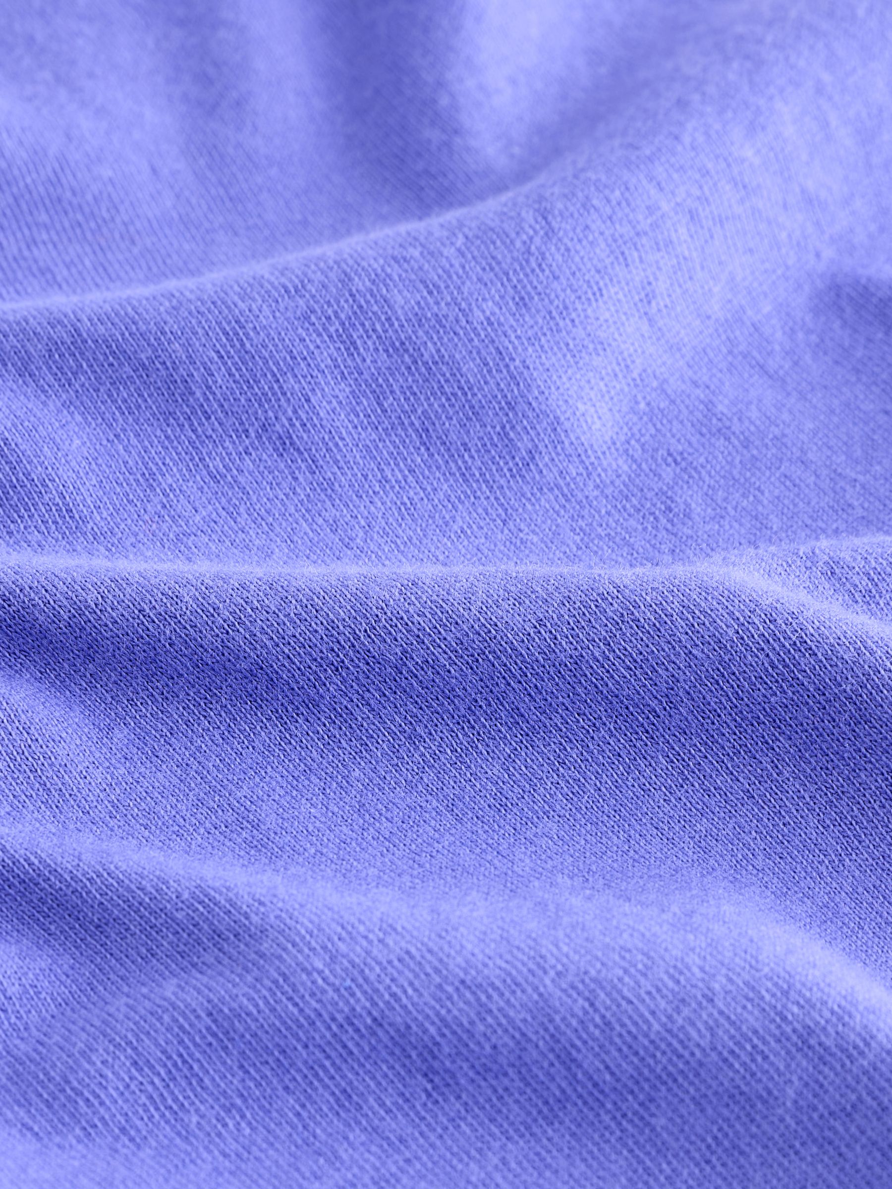 Purple Crew Neck Favourite Cotton Short Sleeve T-Shirt - Image 3 of 4