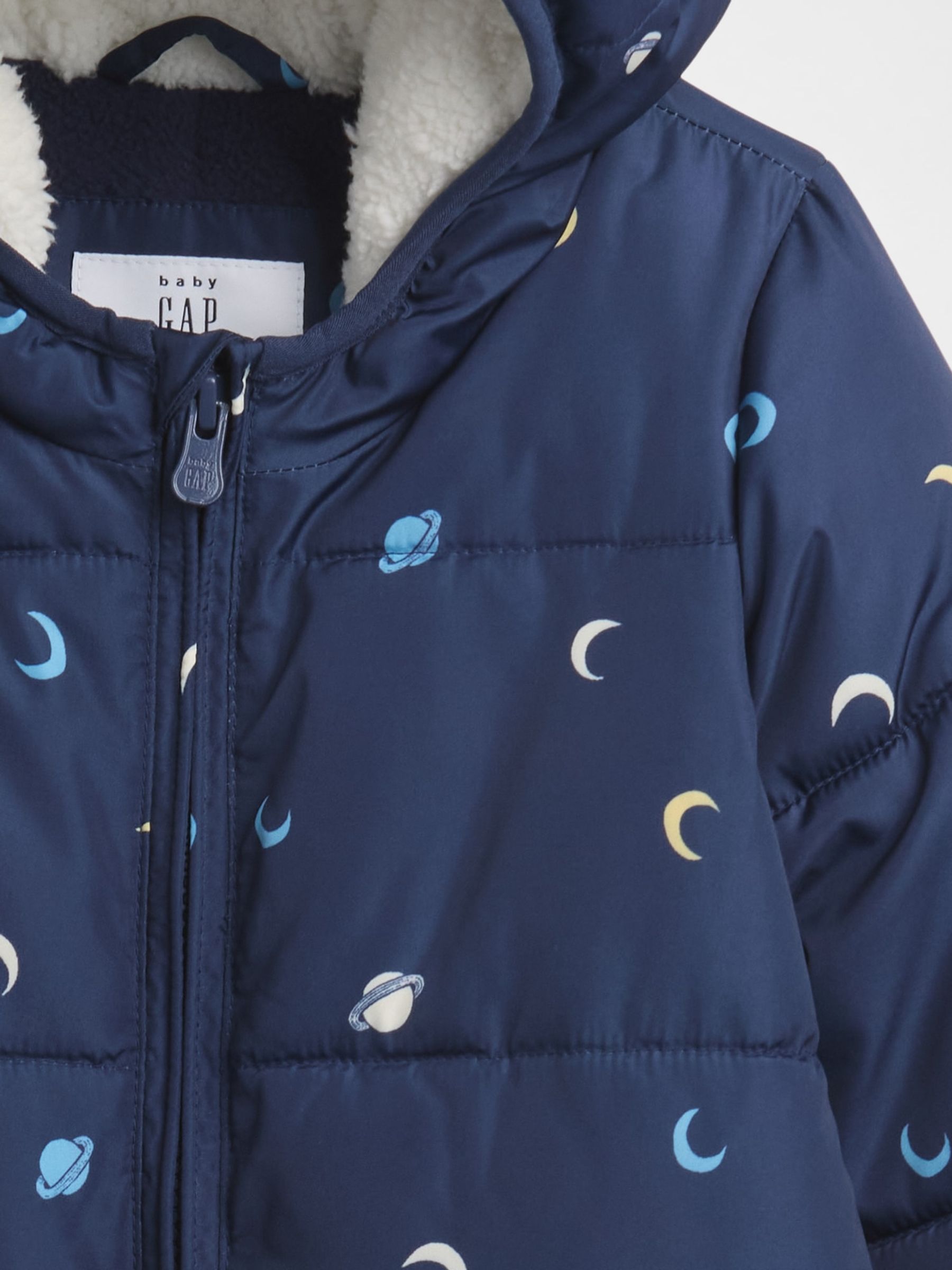 Blue All in One Snowsuit (Newborn-24mths) - Image 3 of 3