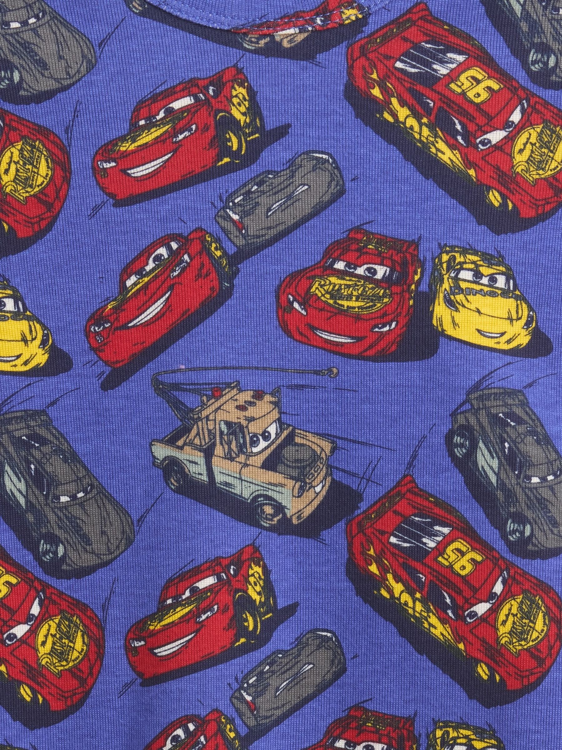 Blue Disney Cars Cotton Pyjamas Set (6mths-5yrs) - Image 3 of 3