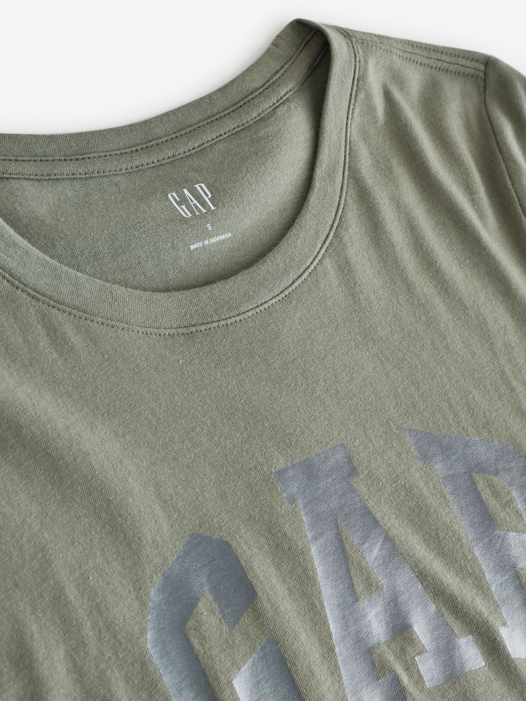 Green Gap Logo T-Shirt - Image 3 of 4