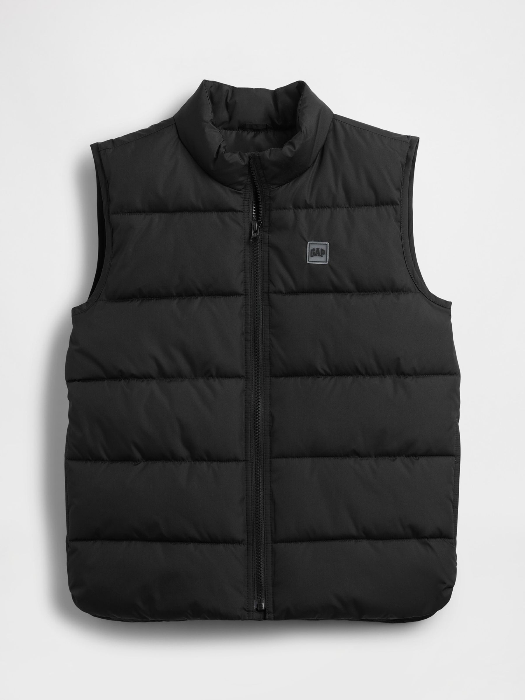 Black Relaxed ColdControl Puffer Vest (4-13yrs) - Image 4 of 5