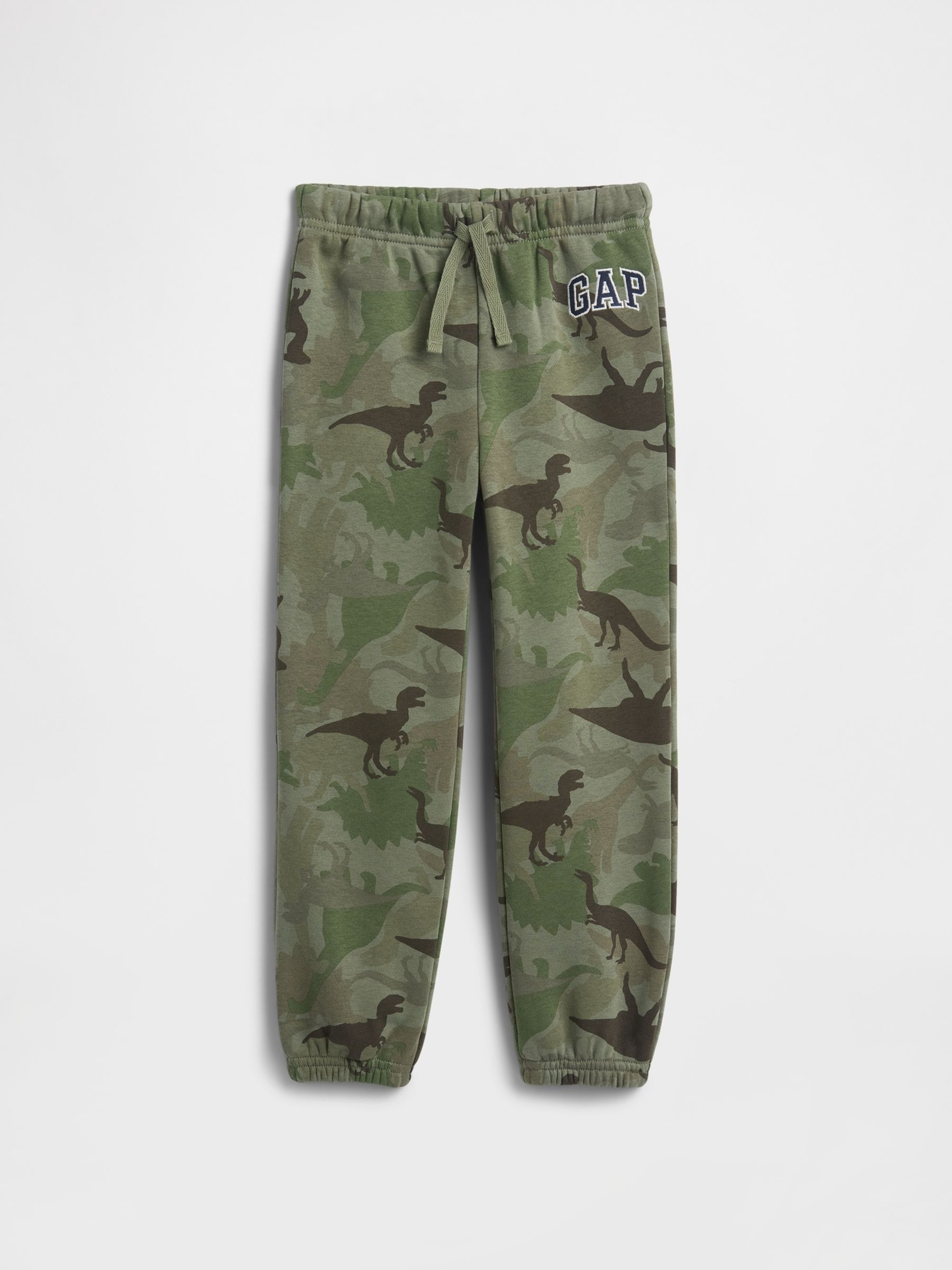 Green Logo Pull On Joggers (6mths-5yrs) - Image 1 of 3