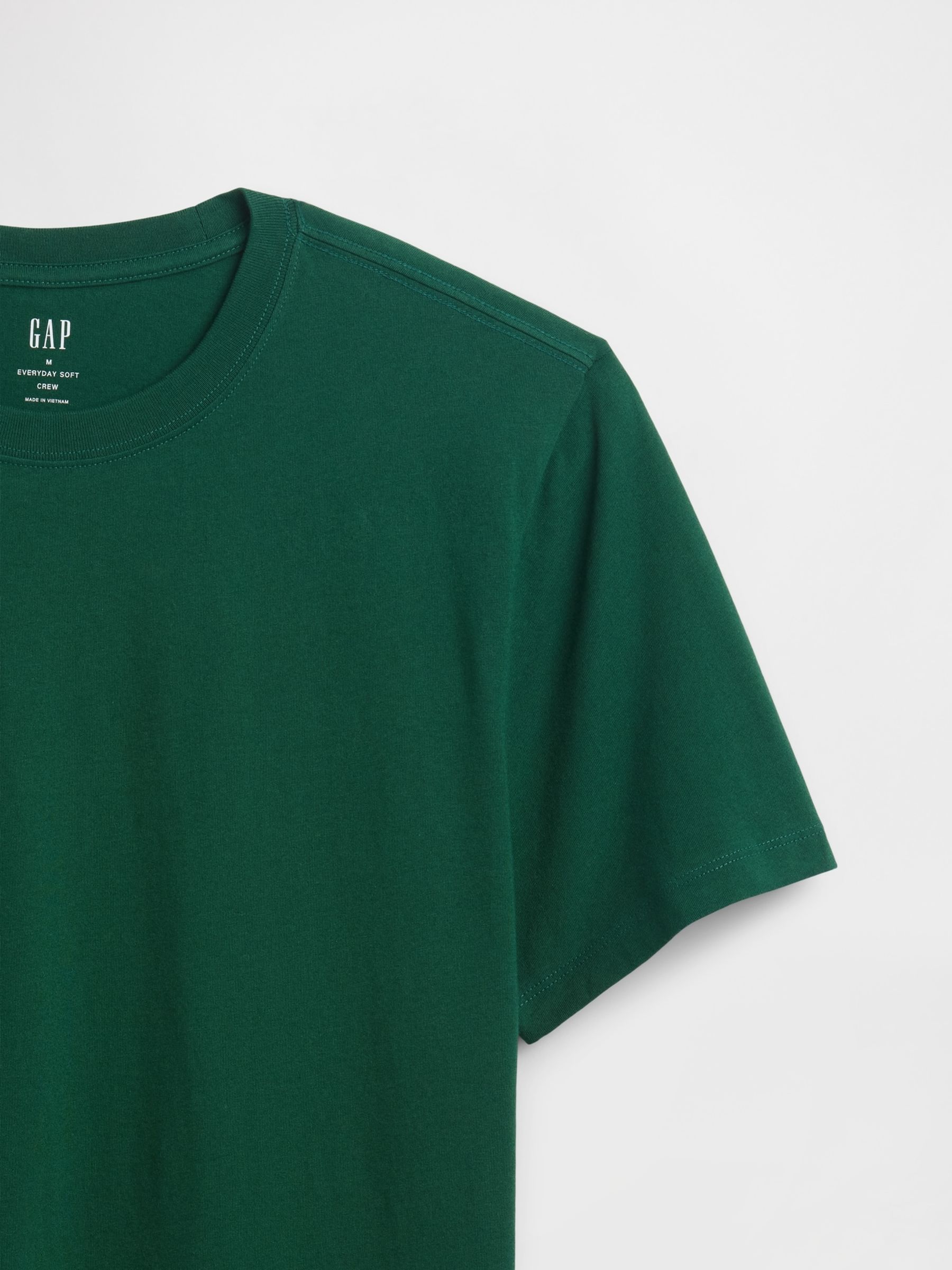 Green Everyday Soft Crew Neck T-Shirt - Image 4 of 5