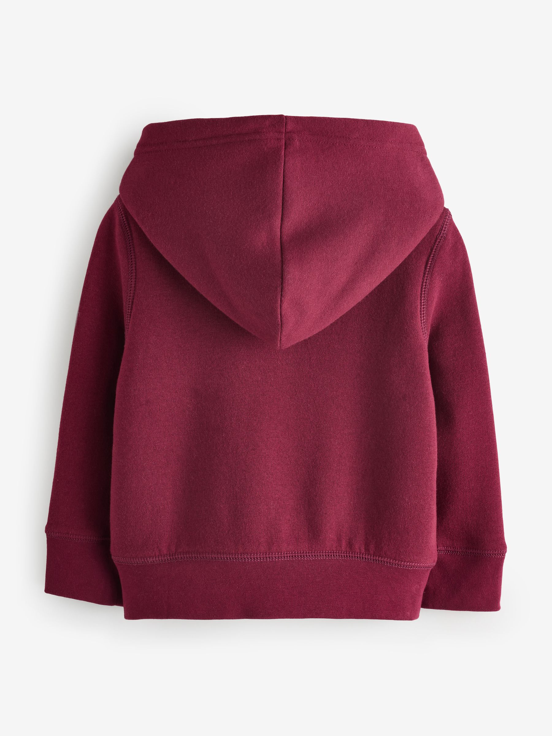 Red Logo Sherpa Zip Hoodie (4-13yrs) - Image 2 of 5