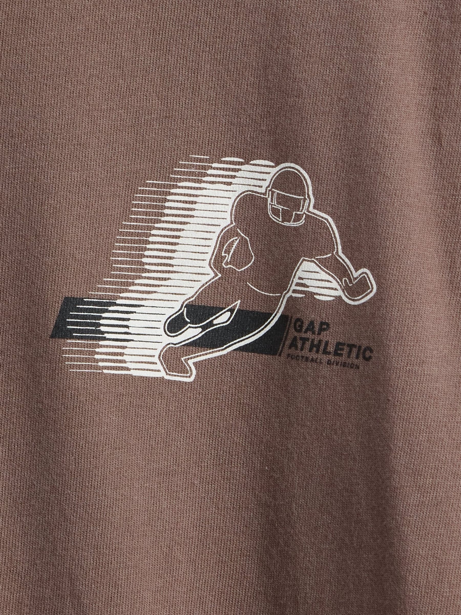 Brown 2-in-1 Graphic T-Shirt (4-13yrs) - Image 2 of 2