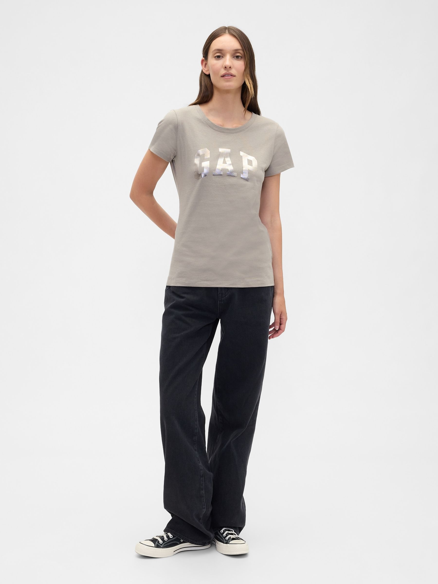 Grey Logo T-Shirt - Image 3 of 5