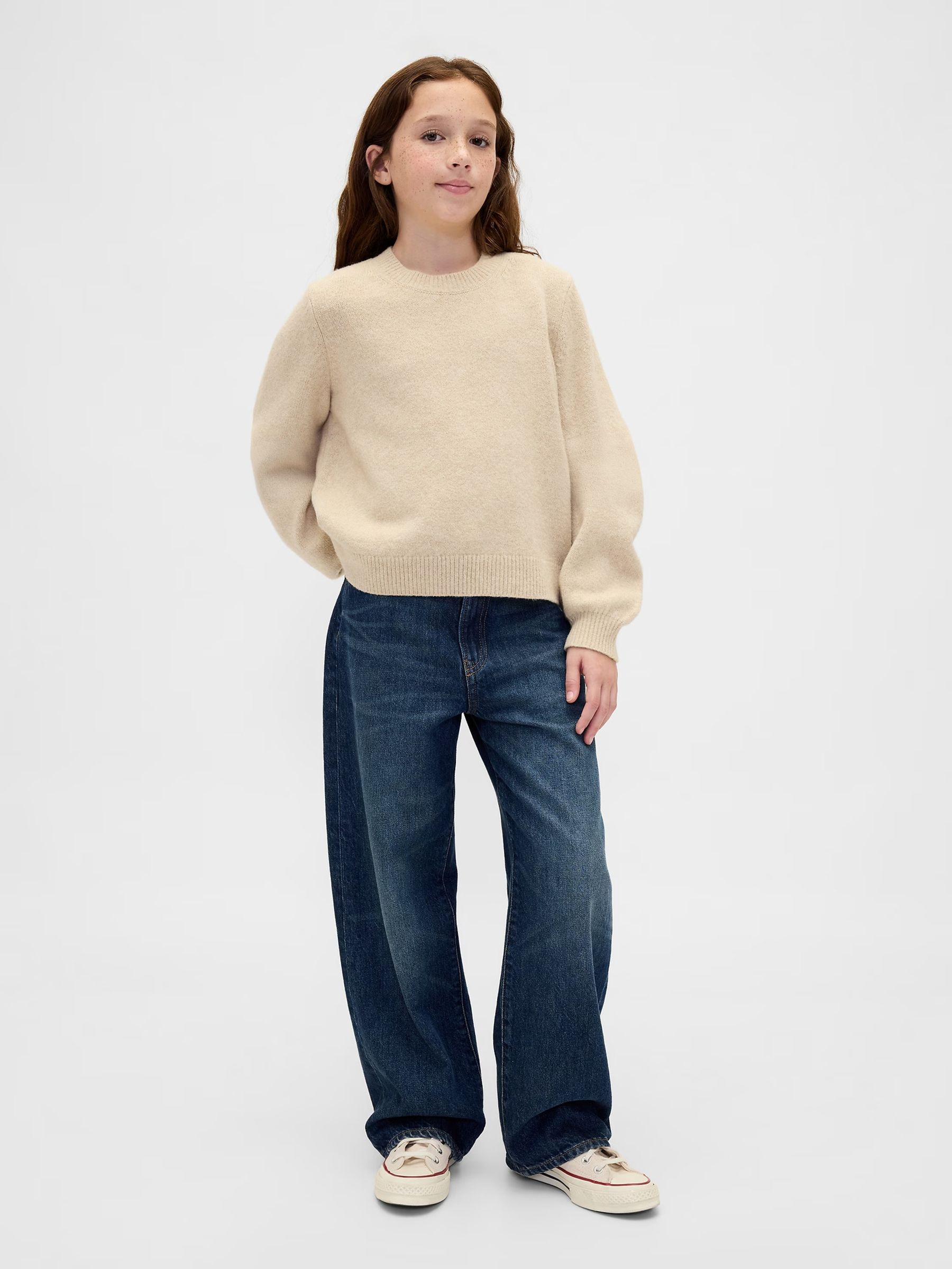 Cream CashSoft Crew Neck Jumper - Image 3 of 5