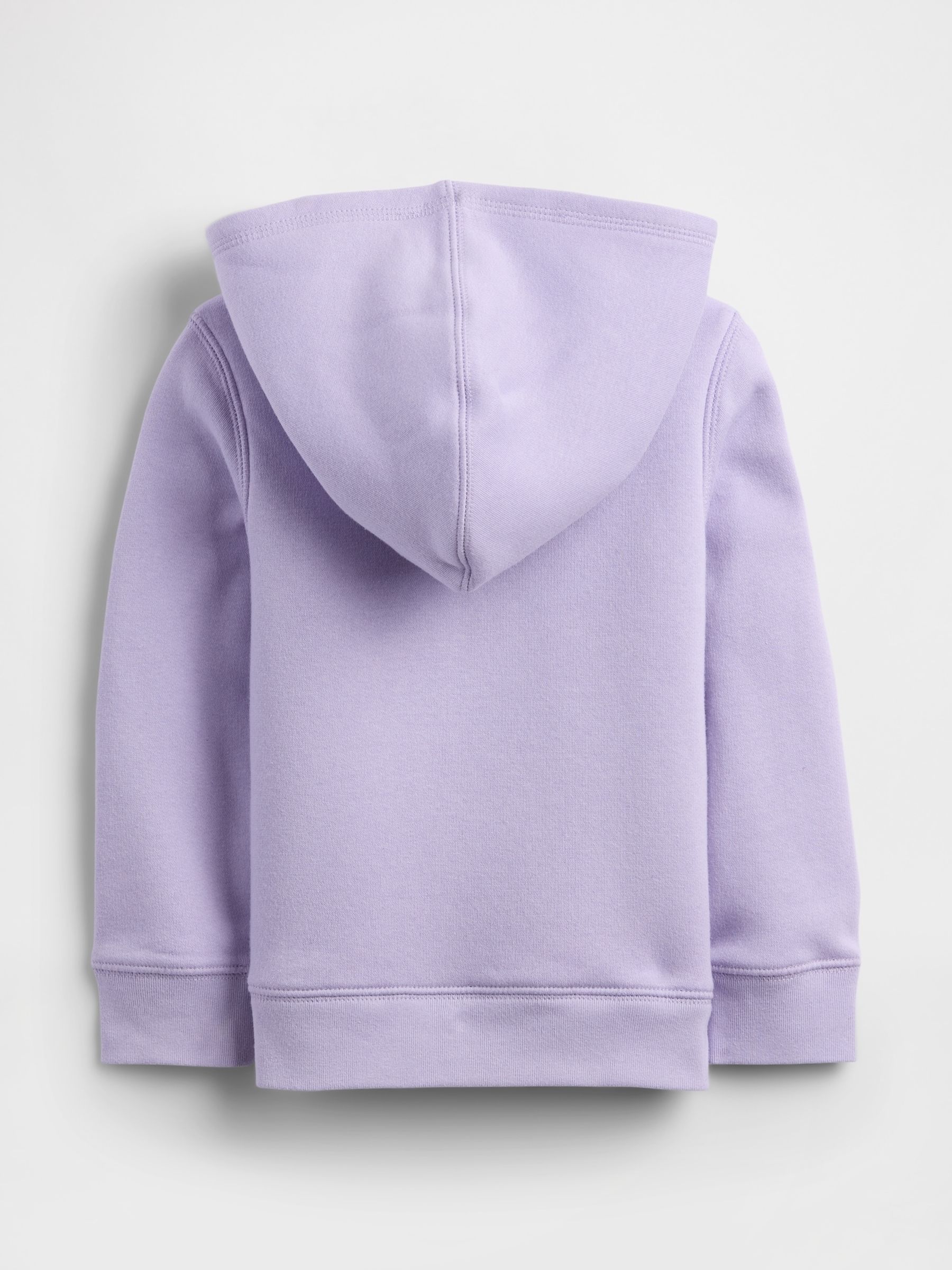 Purple Logo Sherpa Lined Hoodie (6mths-5yrs) - Image 2 of 3