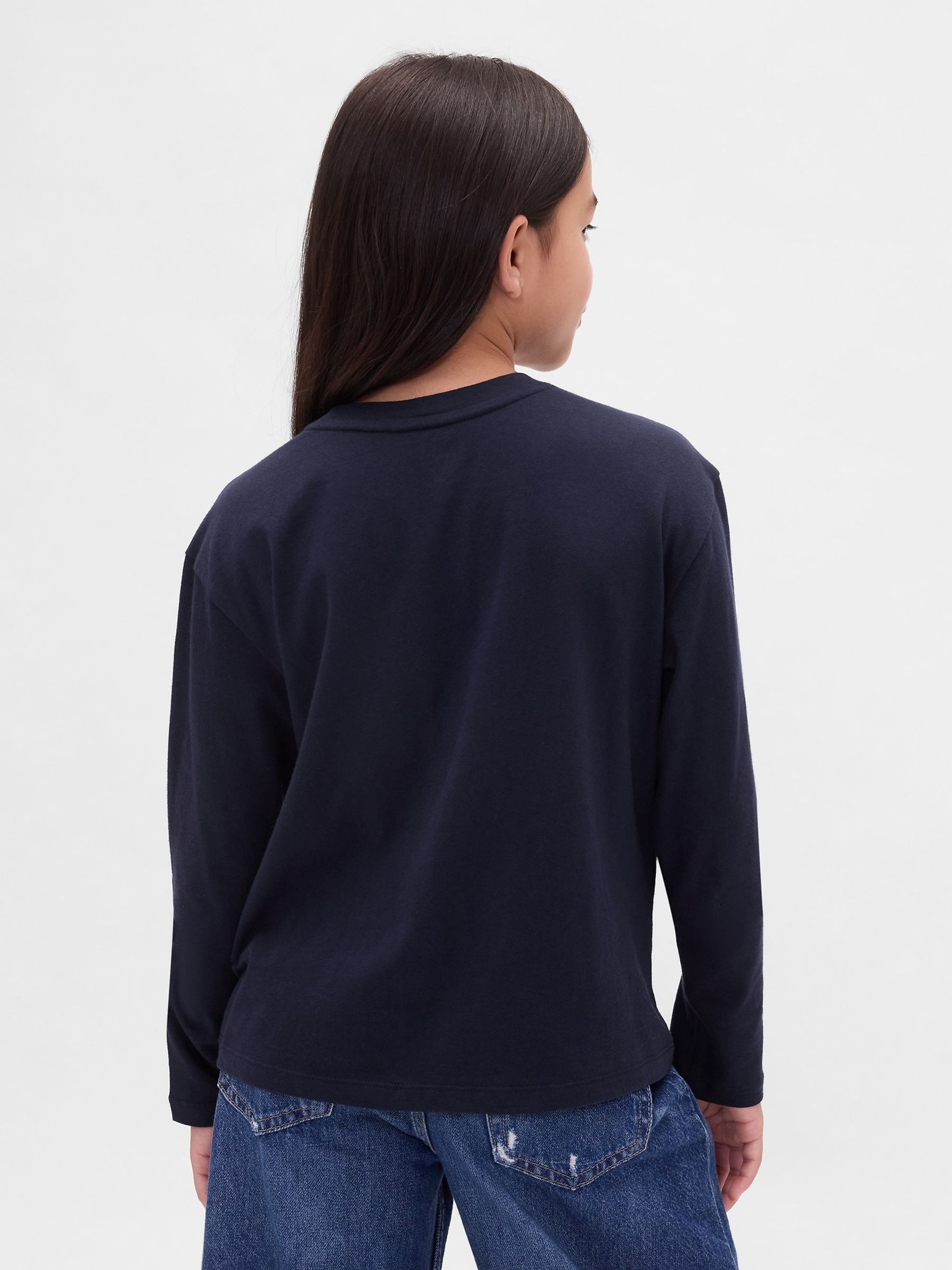 Blue Relaxed Graphic Logo T-Shirt (4-13yrs) - Image 2 of 3 Blue Relaxed Graphic Logo T-Shirt (4-13yrs) - Image 2 of 3