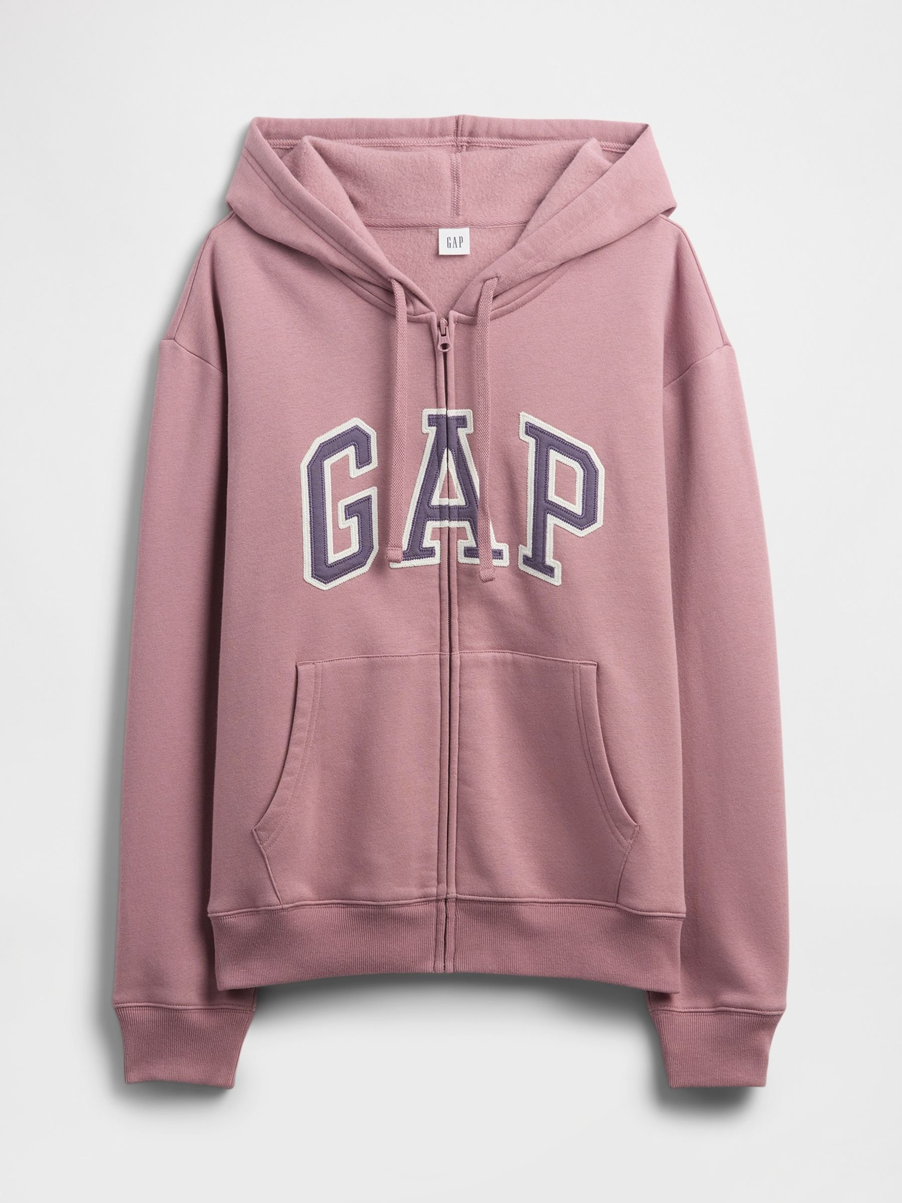 Purple Heritage Zip-Up Hoodie - Image 5 of 5