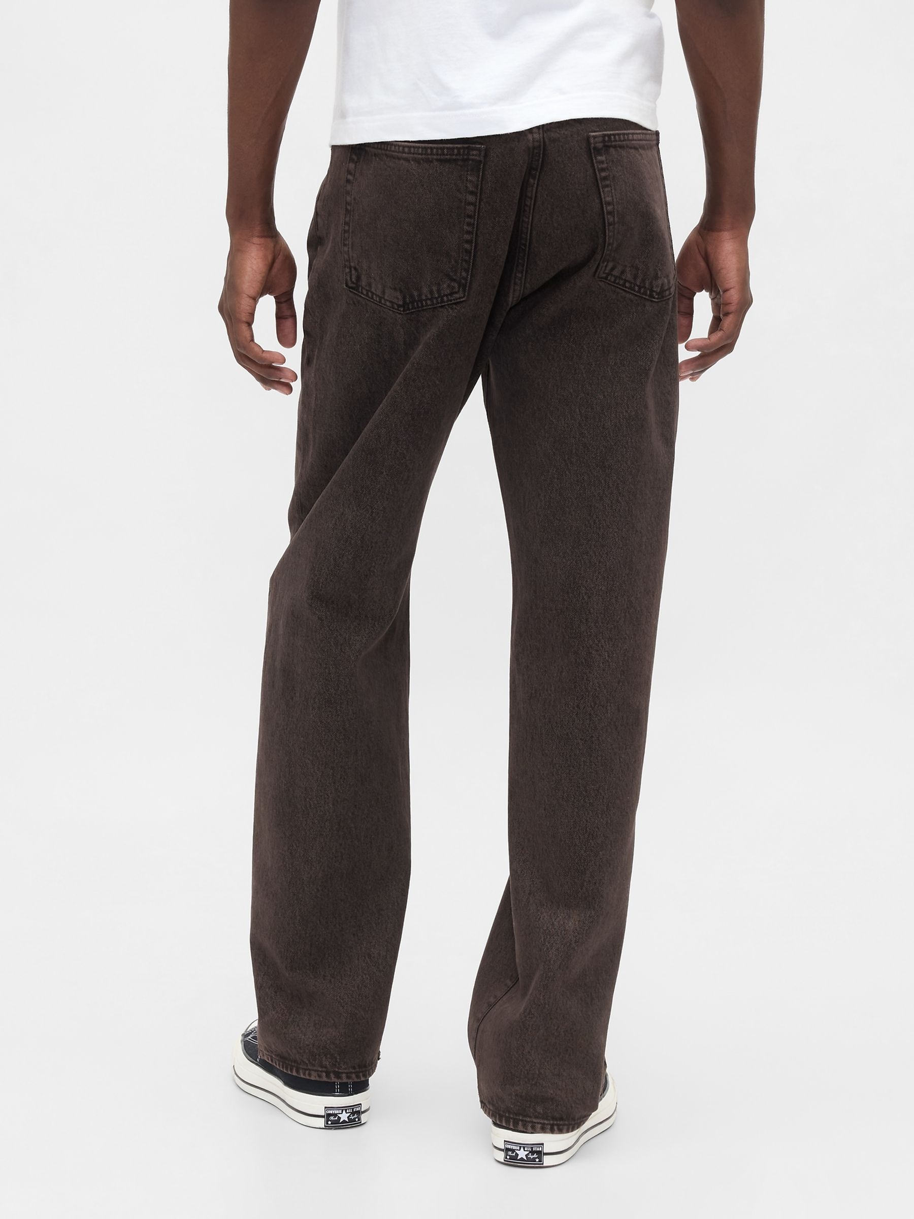 Brown 90's Loose Jeans - Image 2 of 3