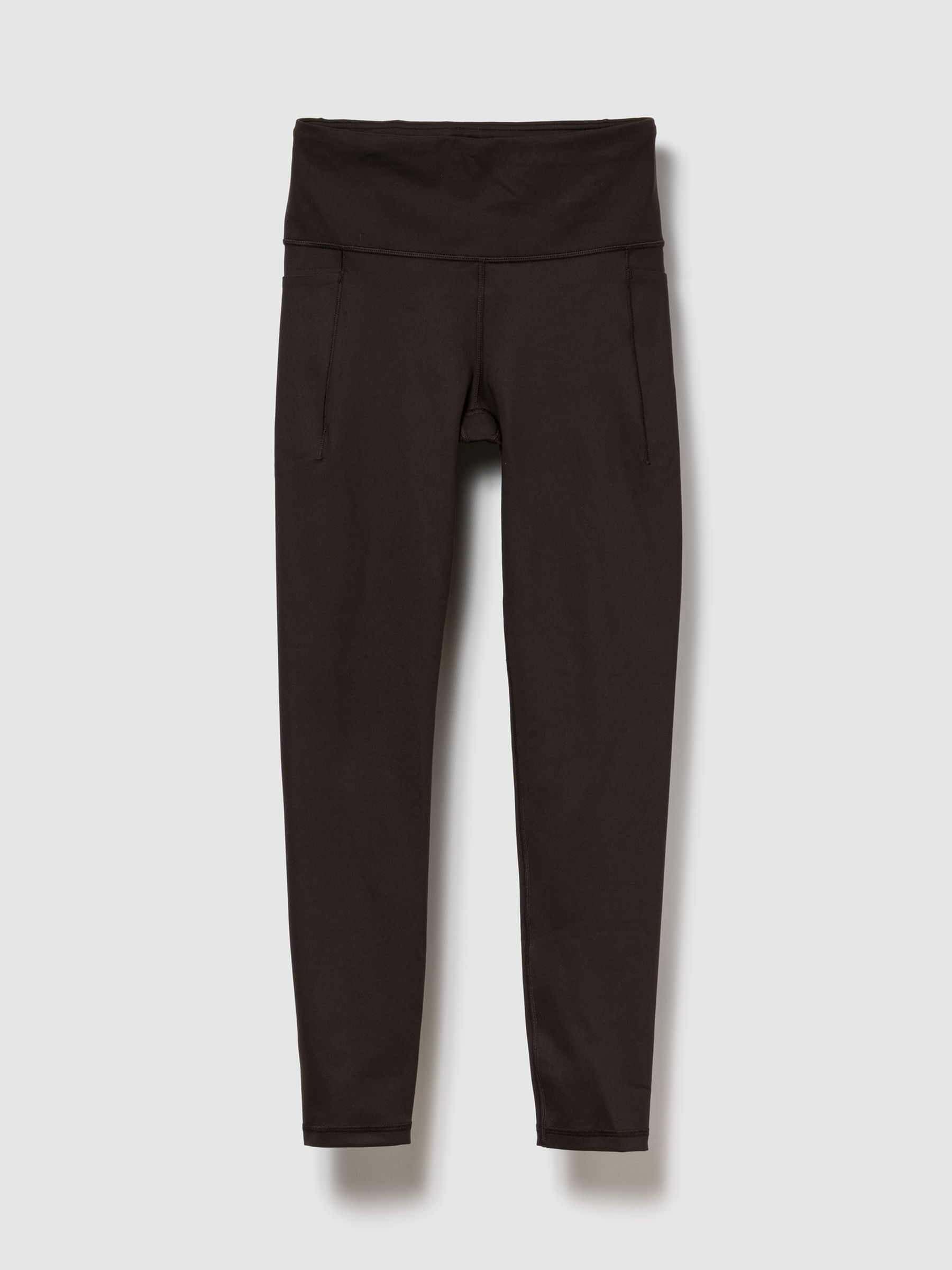 Brown High Waisted Power Full Length Leggings - Image 5 of 5 Brown High Waisted Power Full Length Leggings - Image 5 of 5