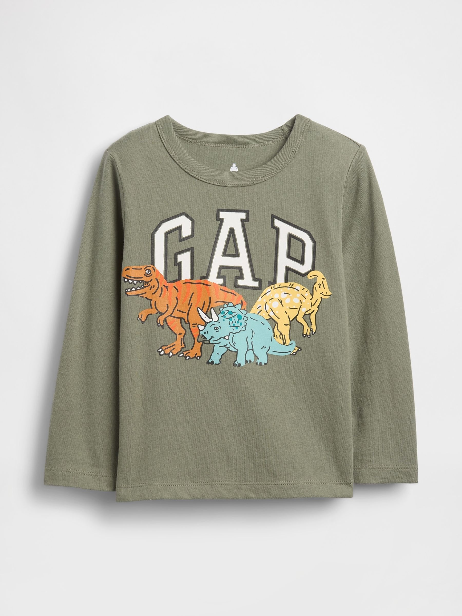 Green Graphic Logo T-Shirt (6mths-5yrs) - Image 1 of 2