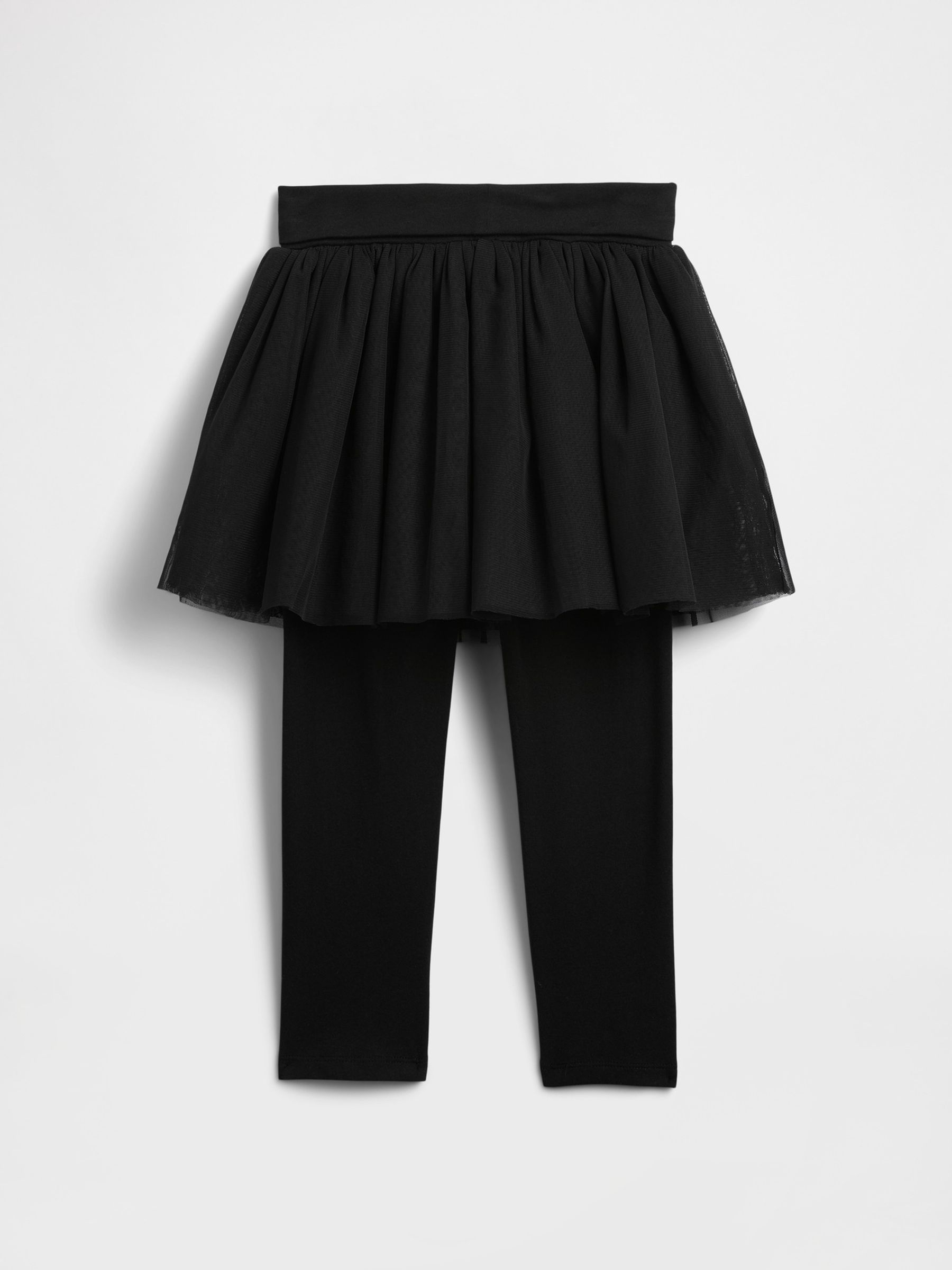Black Tulle Skirt Leggings (6mths-5yrs) - Image 2 of 3 Black Tulle Skirt Leggings (6mths-5yrs) - Image 2 of 3