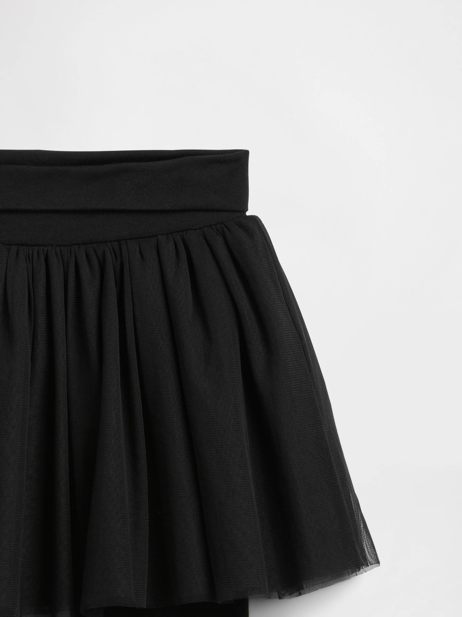 Black Tulle Skirt Leggings (6mths-5yrs) - Image 3 of 3 Black Tulle Skirt Leggings (6mths-5yrs) - Image 3 of 3