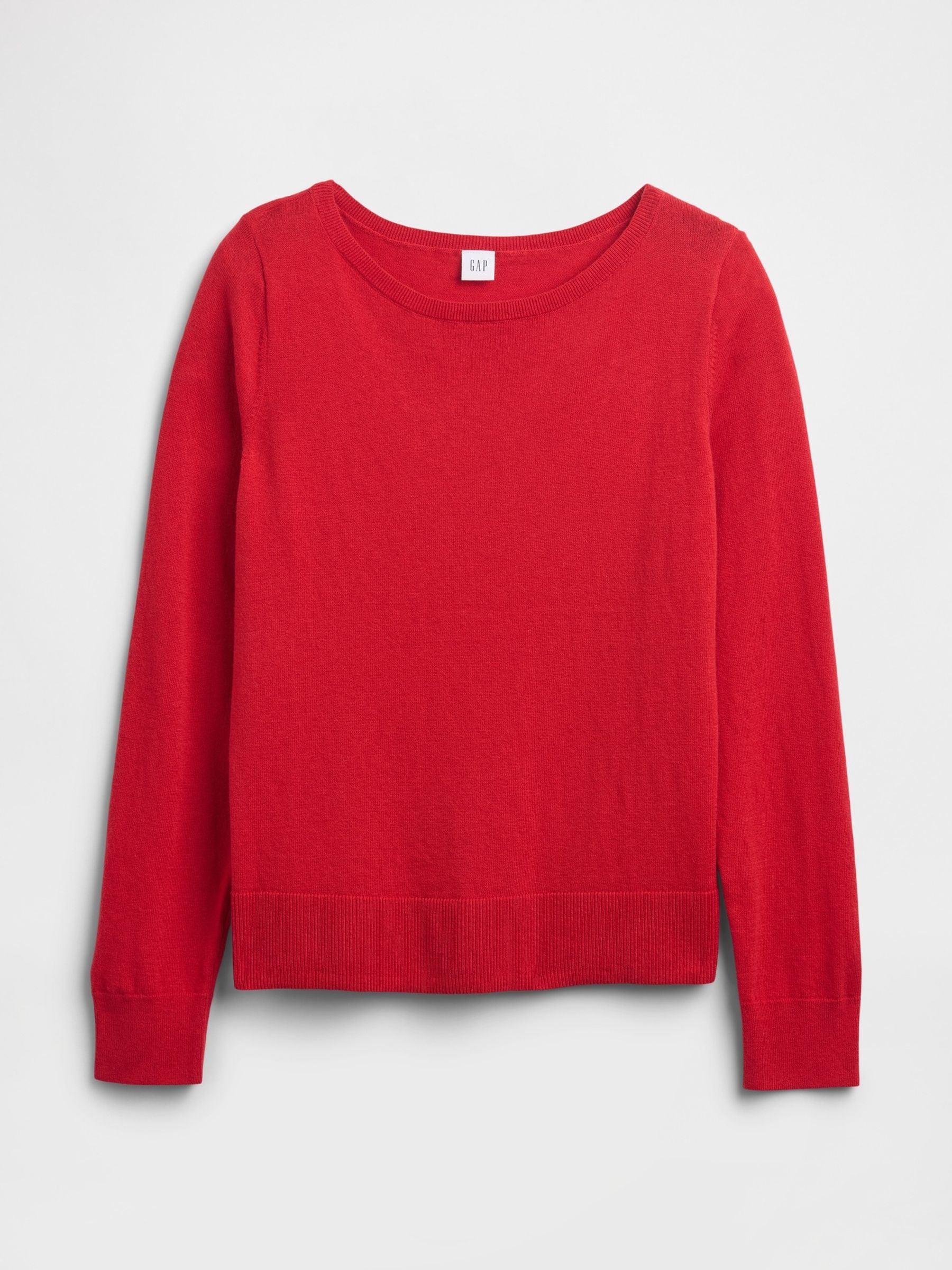 Red Bella Boat Neck Jumper - Image 4 of 5